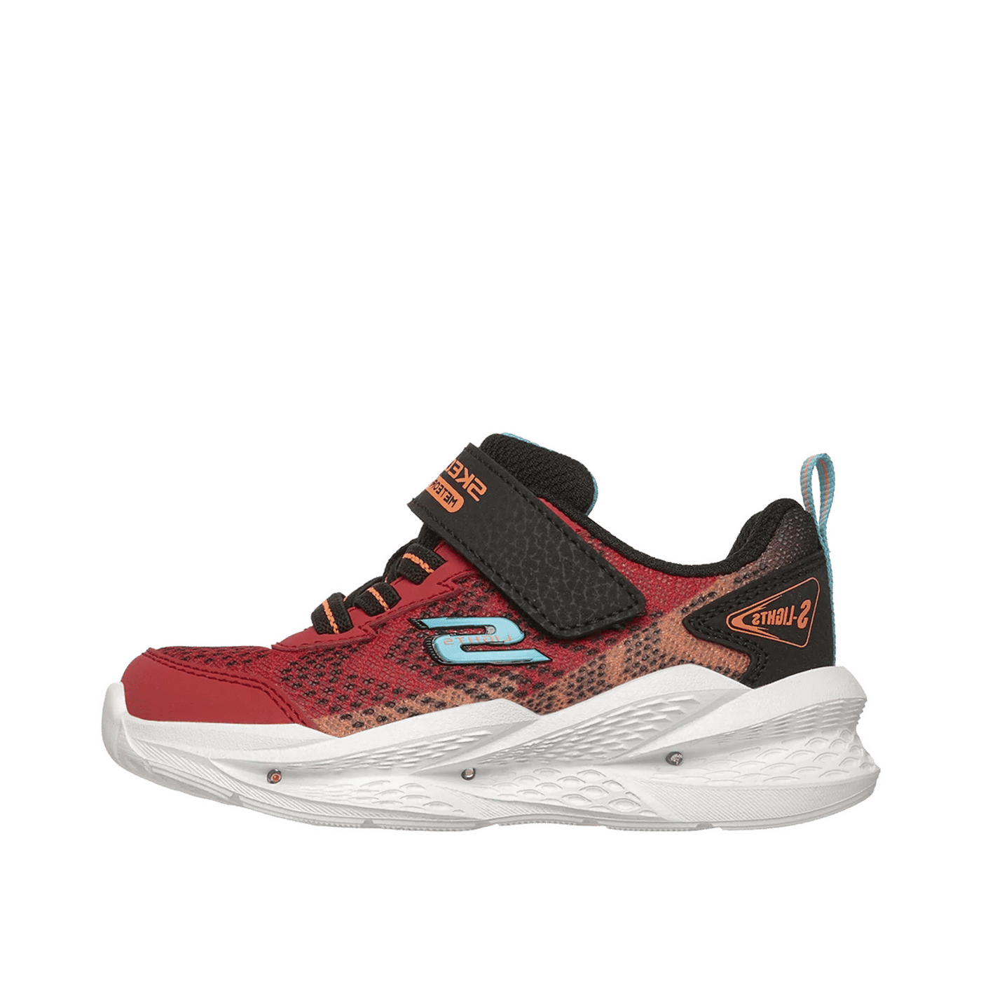 Skechers S-Lights Meteor-Lights 2.0 "Red/Black" | 401490NRDBK