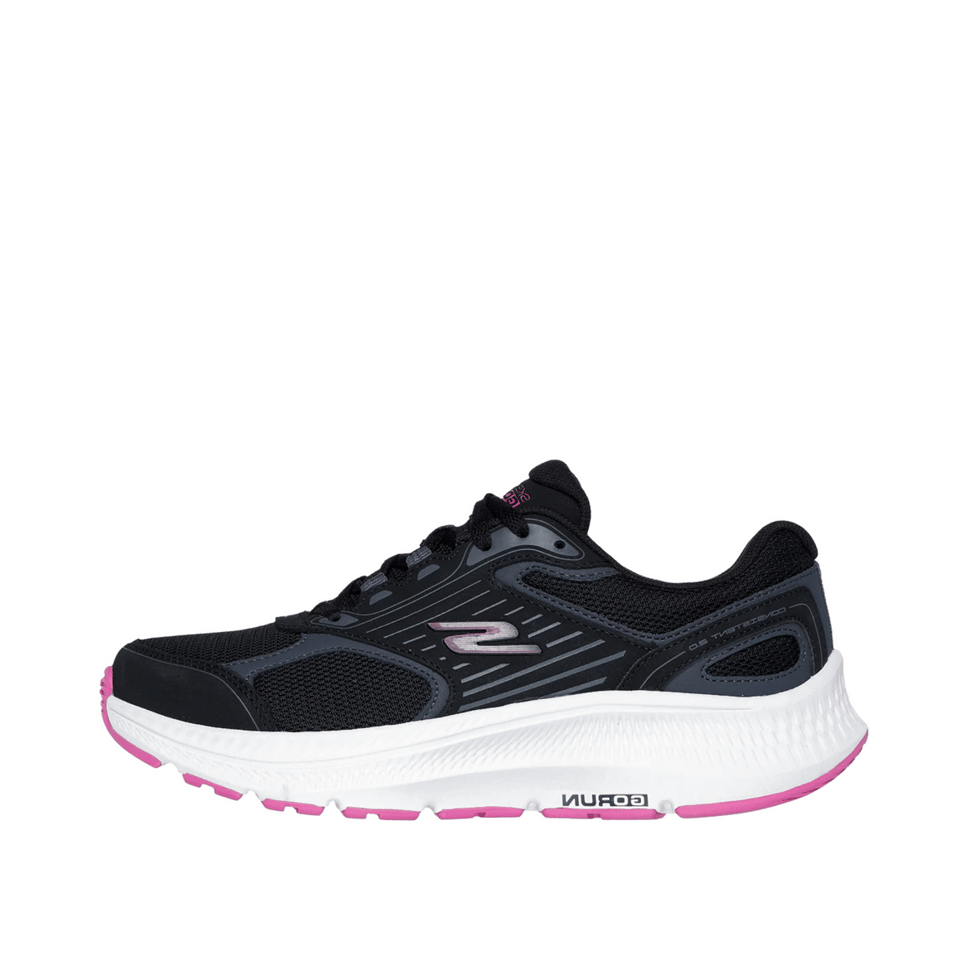 Skechers GO RUN Consistent 2.0 - Advantage "Black/Fuchsia" | 128606BKFS