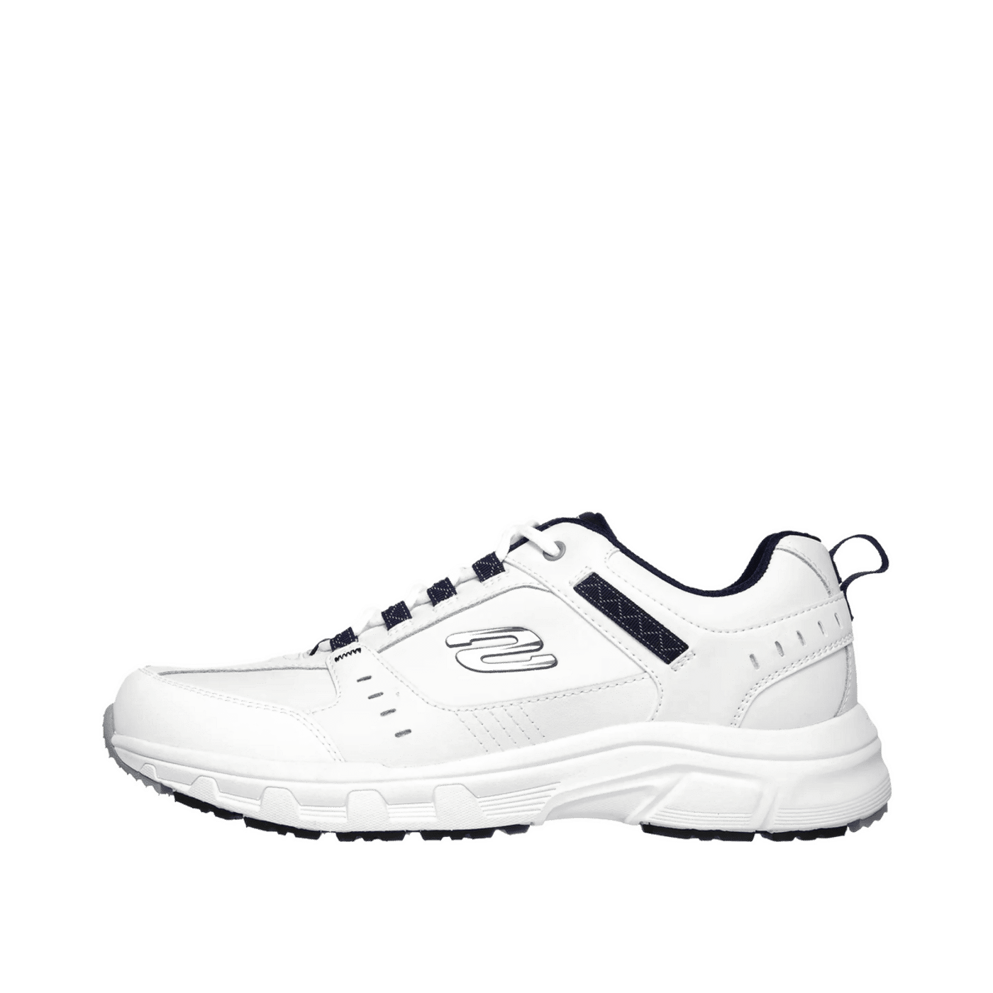 Skechers Oak Canyon - Redwick "White/Navy" | 51896WNV
