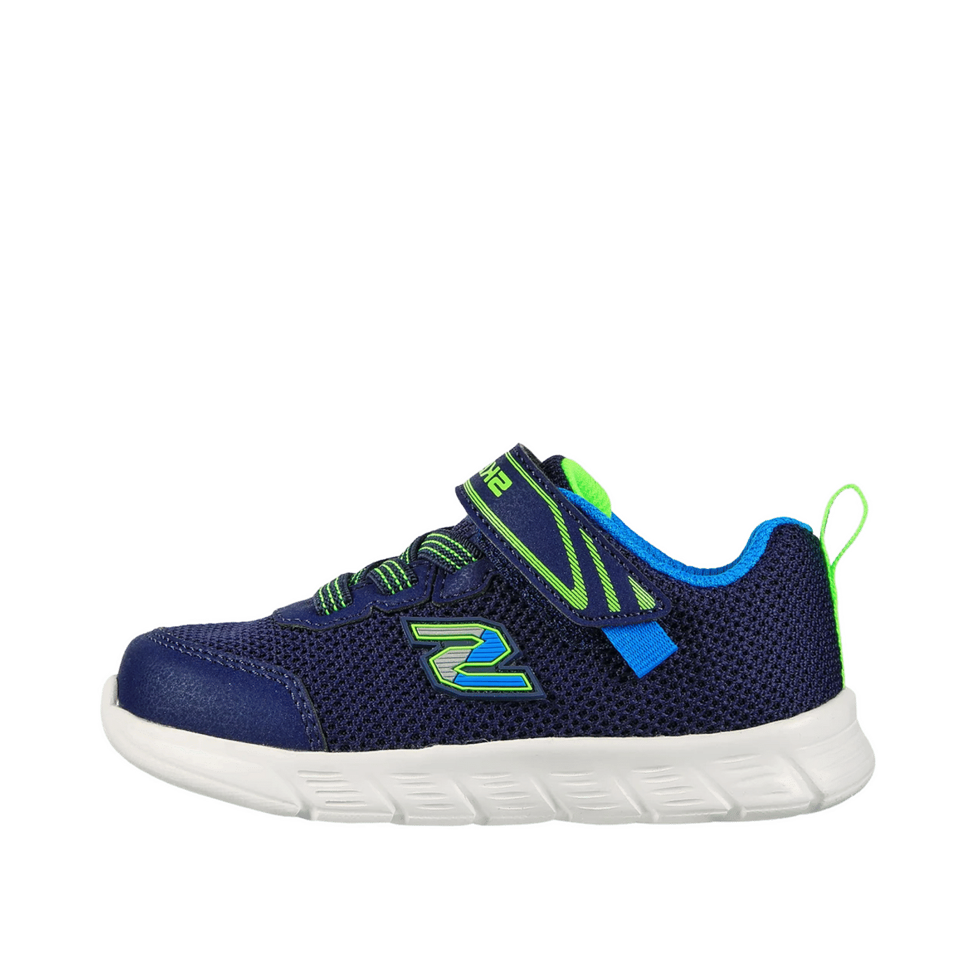 Skechers Comfy Flex Mini "Navy/Lime" | 407305NNVLM
