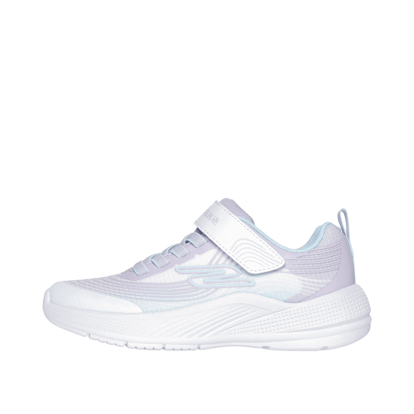 Skechers Microspec Advance "White/Lavender/Mint" | 303575LWLVM