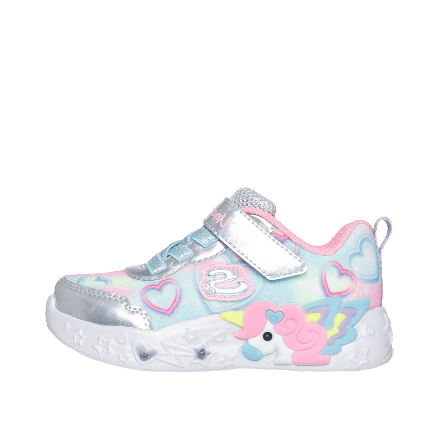 Skechers Unicorn Charmer "Lil Heart Sparkles" | 303064NSMLT
