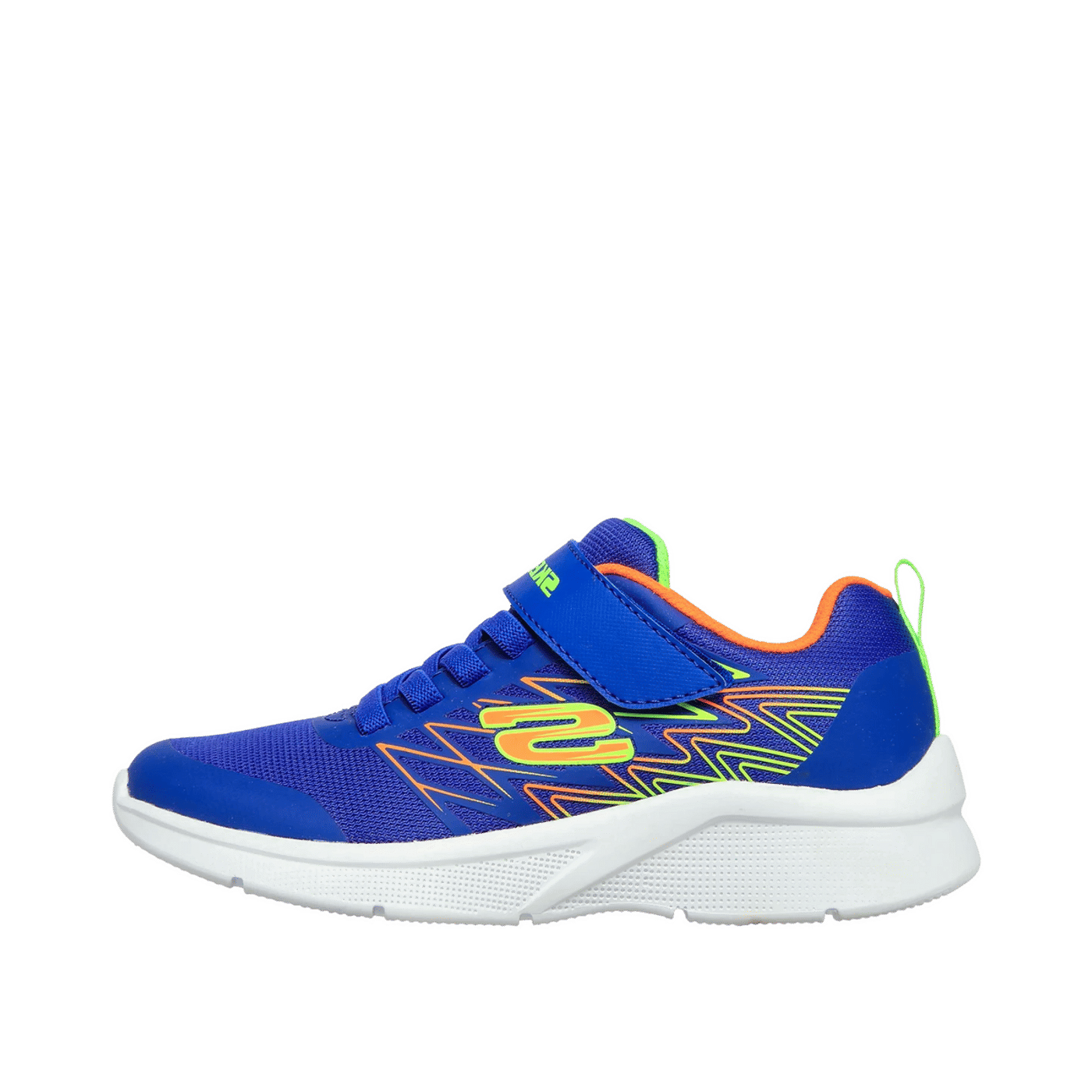 Skechers Microspec - Texlor "Blue/Orange" | 403770LBLOR