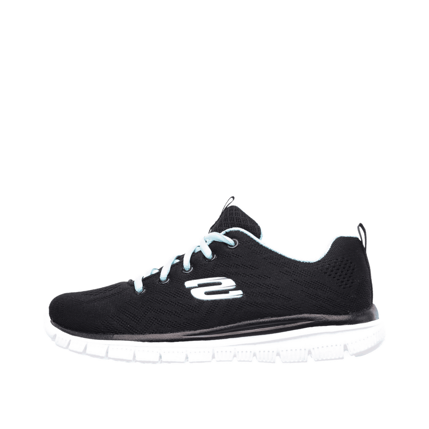 Skechers Graceful - Get Connected CM "Black/Turquoise" | 12615BKTQ