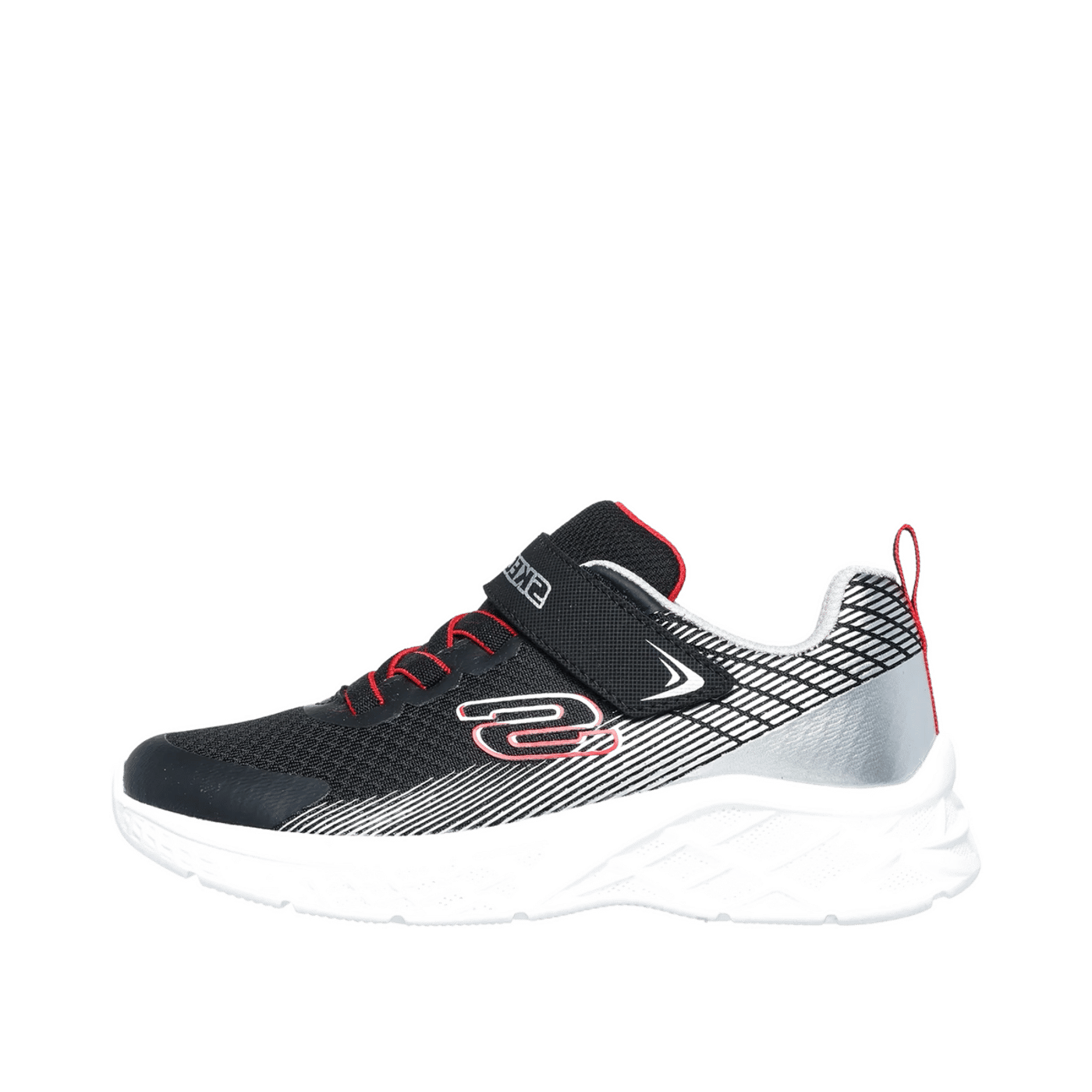 Skechers Microspec II - Zovrix "Black/Red" | 403924LBKSR