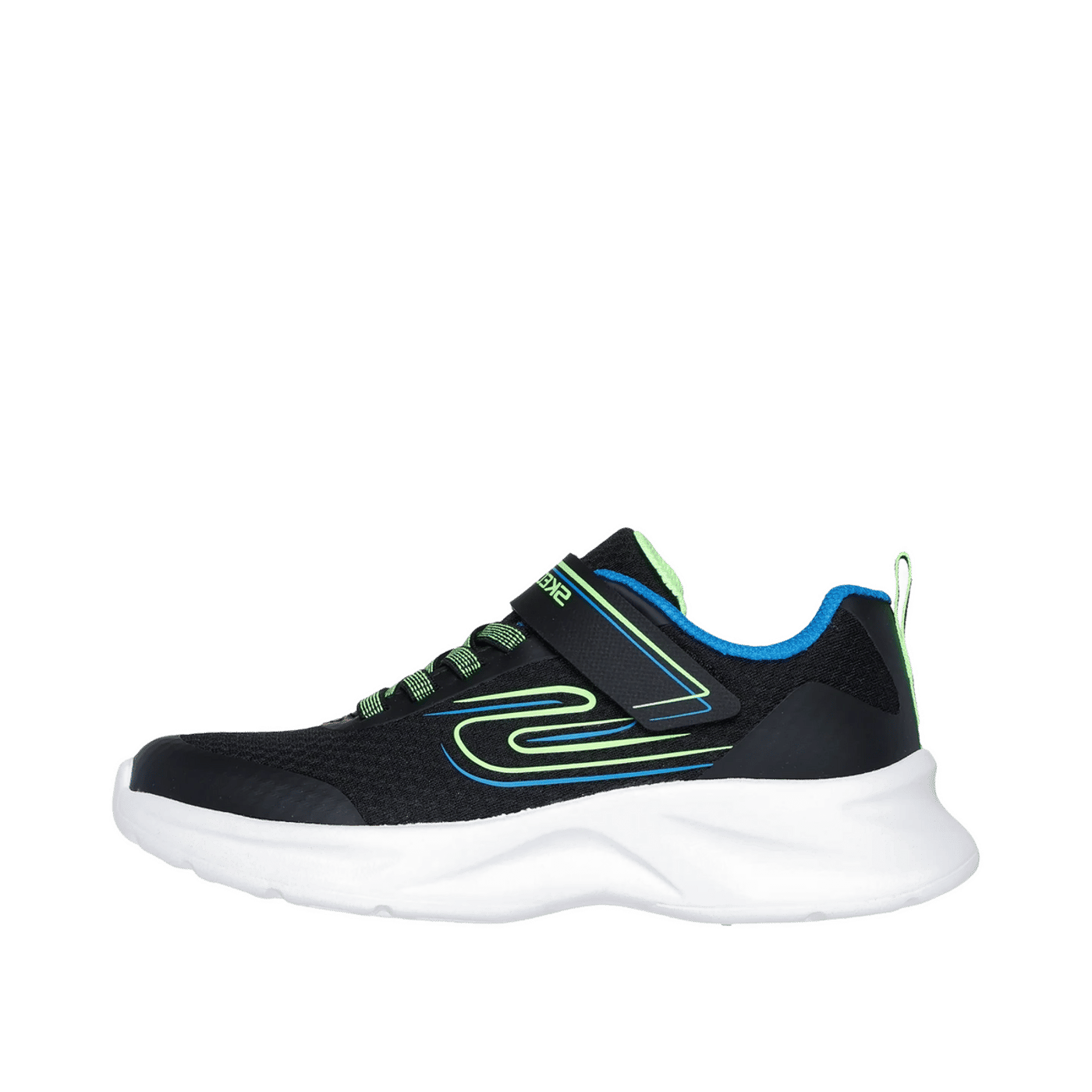 Skechers Dynamatic - Swift Tread "Black/Blue/Lime" | 405112LBBLM