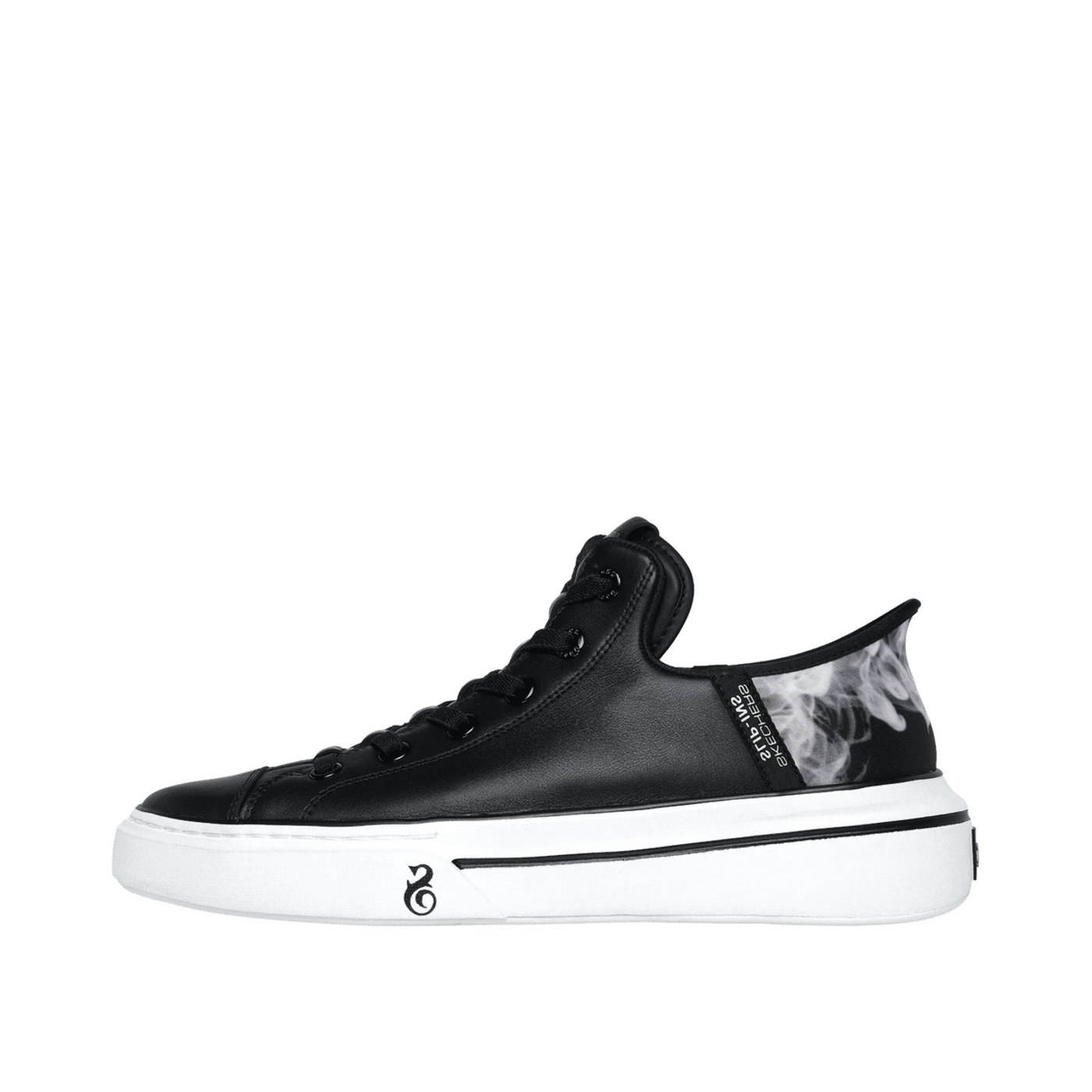 Skechers Premium Leather Snoop One - OG "Black/White" | 251016BKW