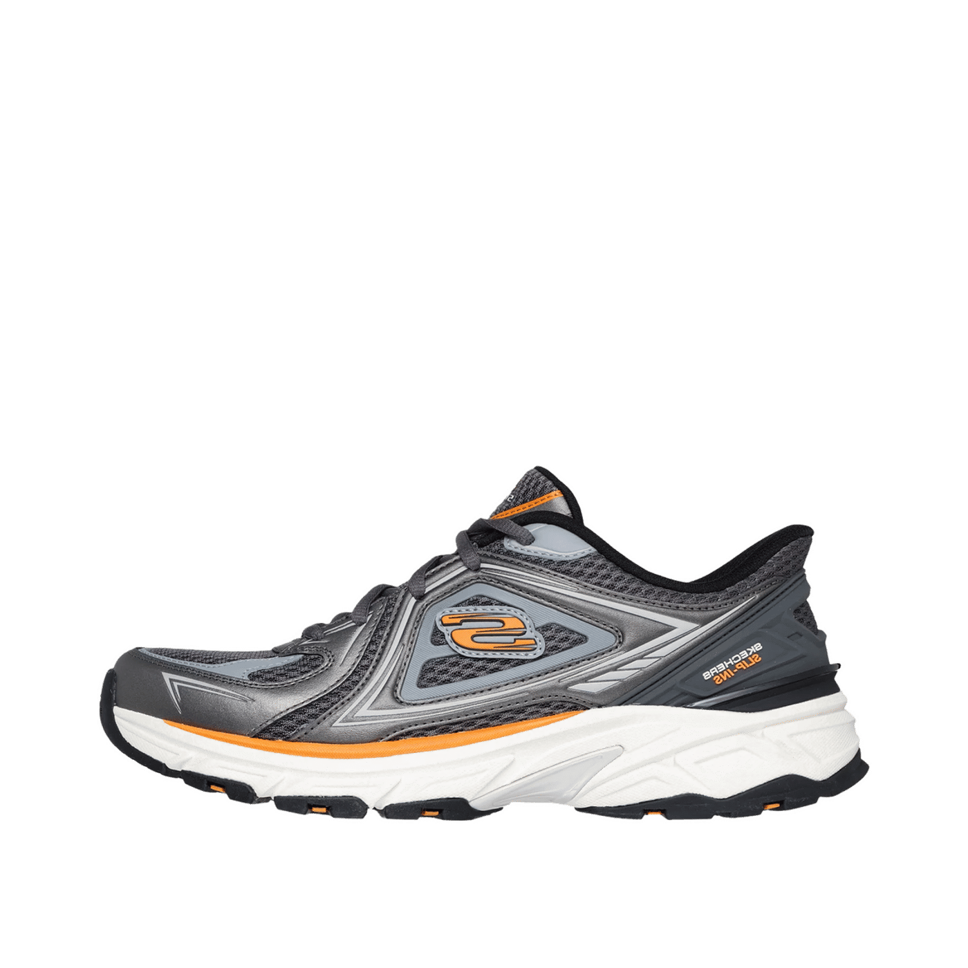Skechers Slip-ins Stamina Sport Kordae "Charcoal/Orange" | 233156CCOR