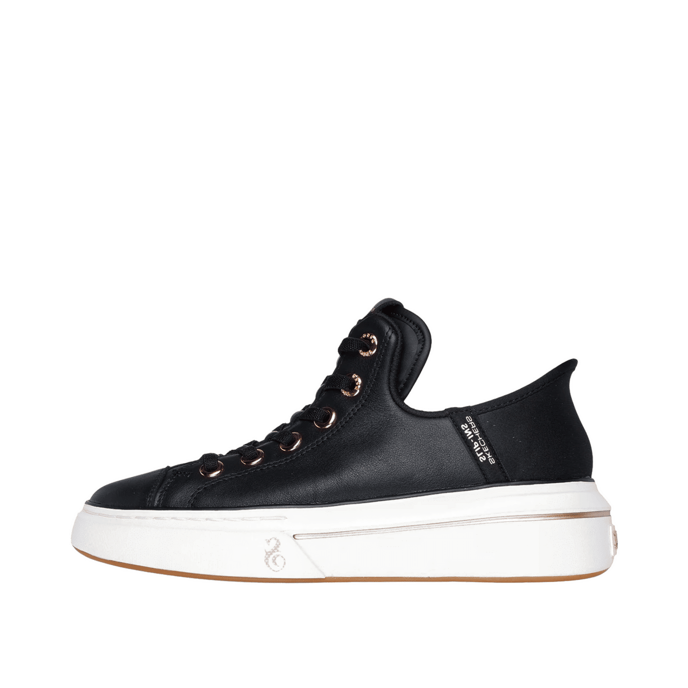 Skechers Premium Leather Snoop One "Black" | 186001BLK
