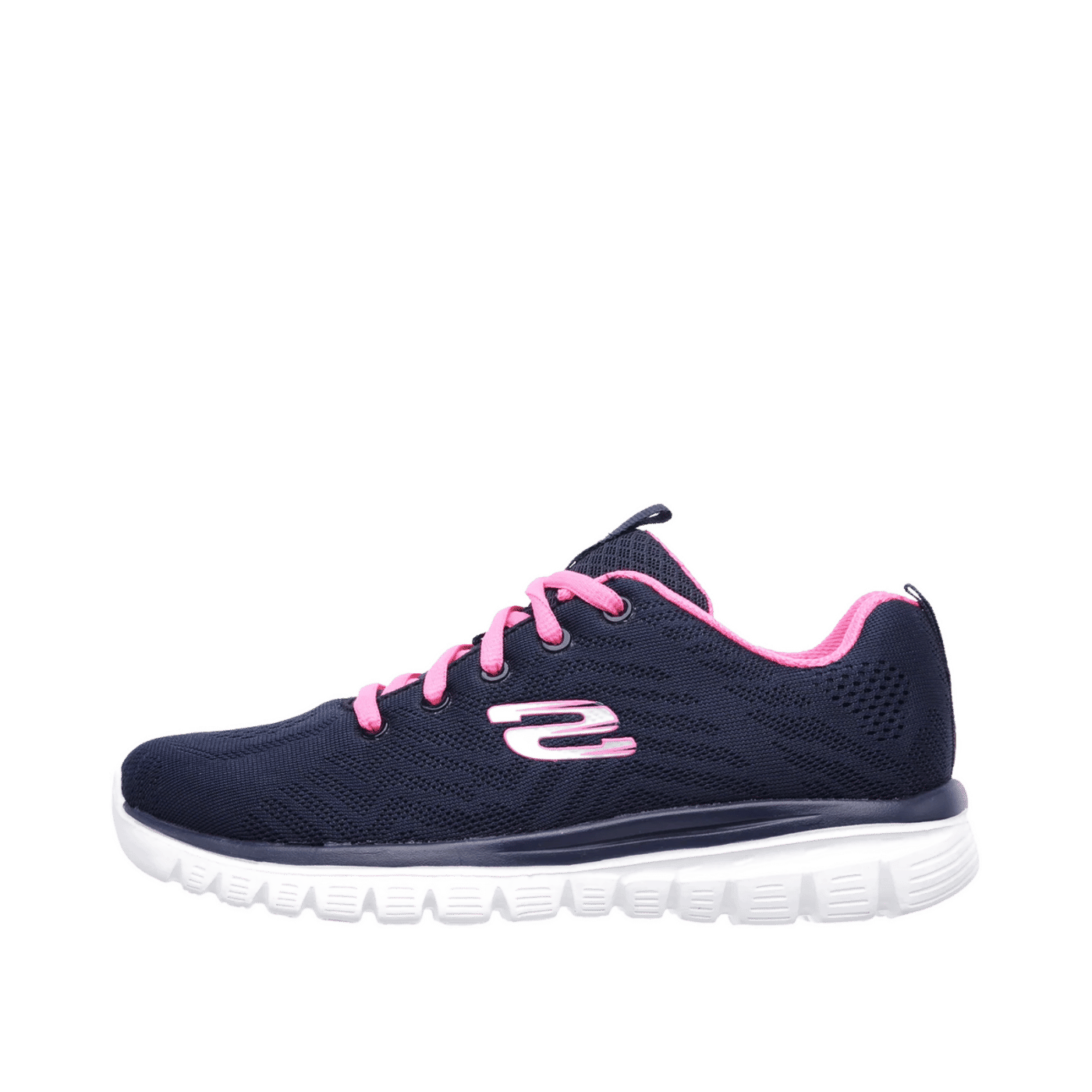 Skechers Graceful - Get Connected "Navy/Hot Pink" | 12615WNVHP