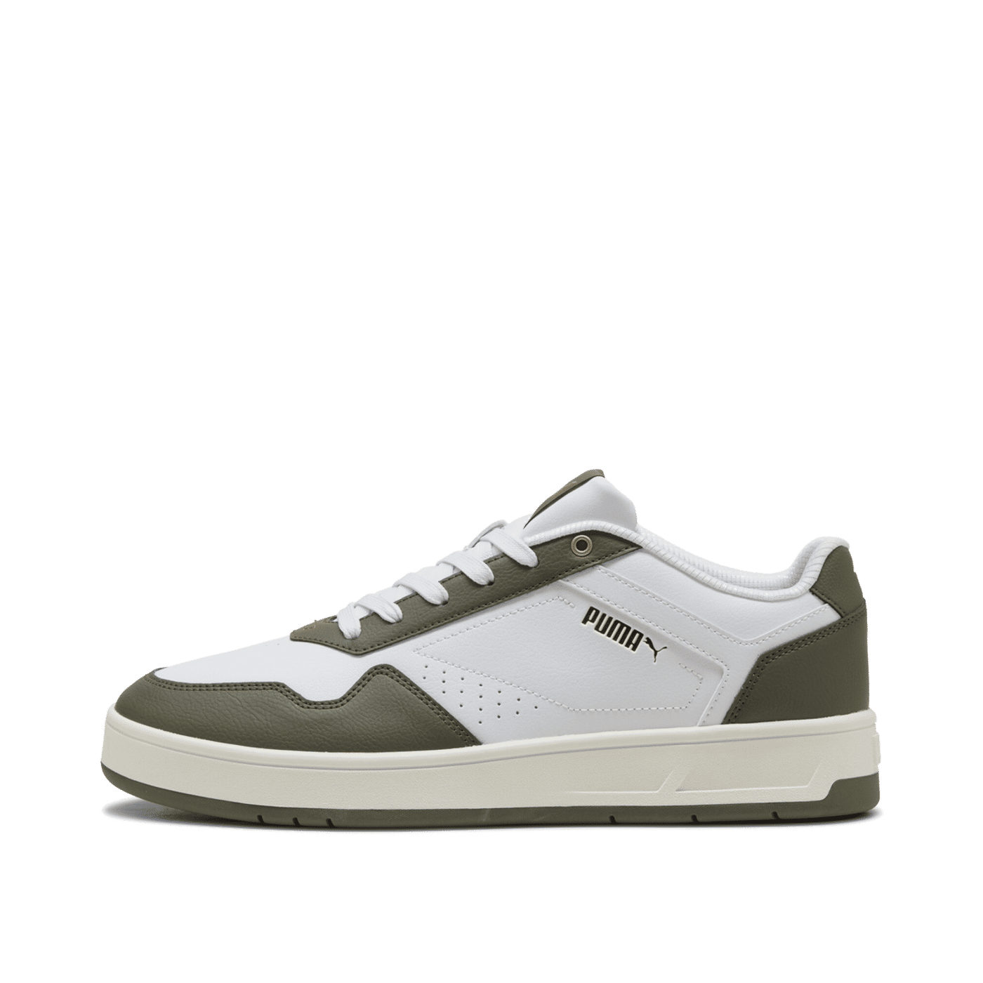 PUMA Court Classic "White/Loden Green" | 395018-24