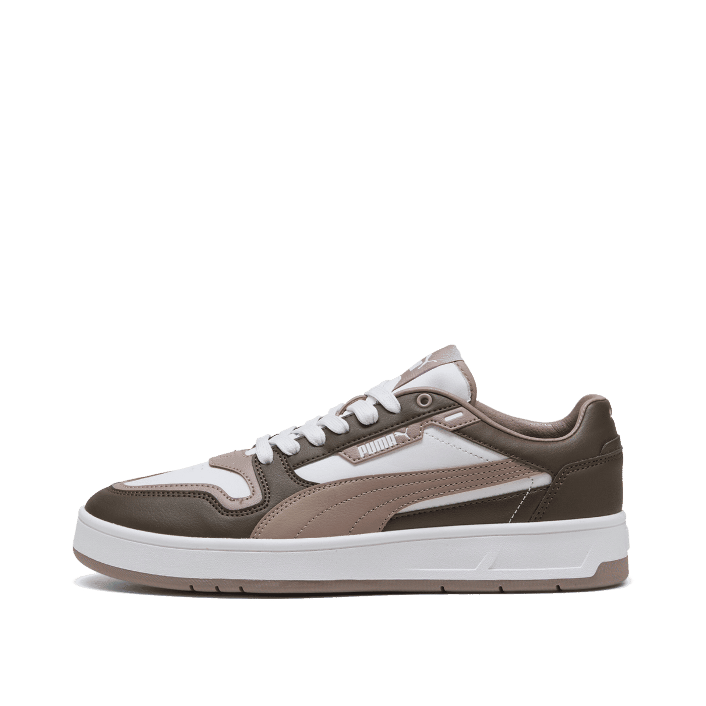 PUMA Court Classic Street "White/Sandstone/Chocolate" | 400196-15