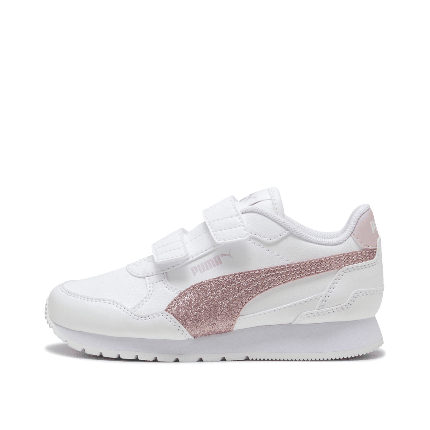 PUMA ST Runner v4 Glitter "White/Copper Rose/Rose Mauve" | 401587-02
