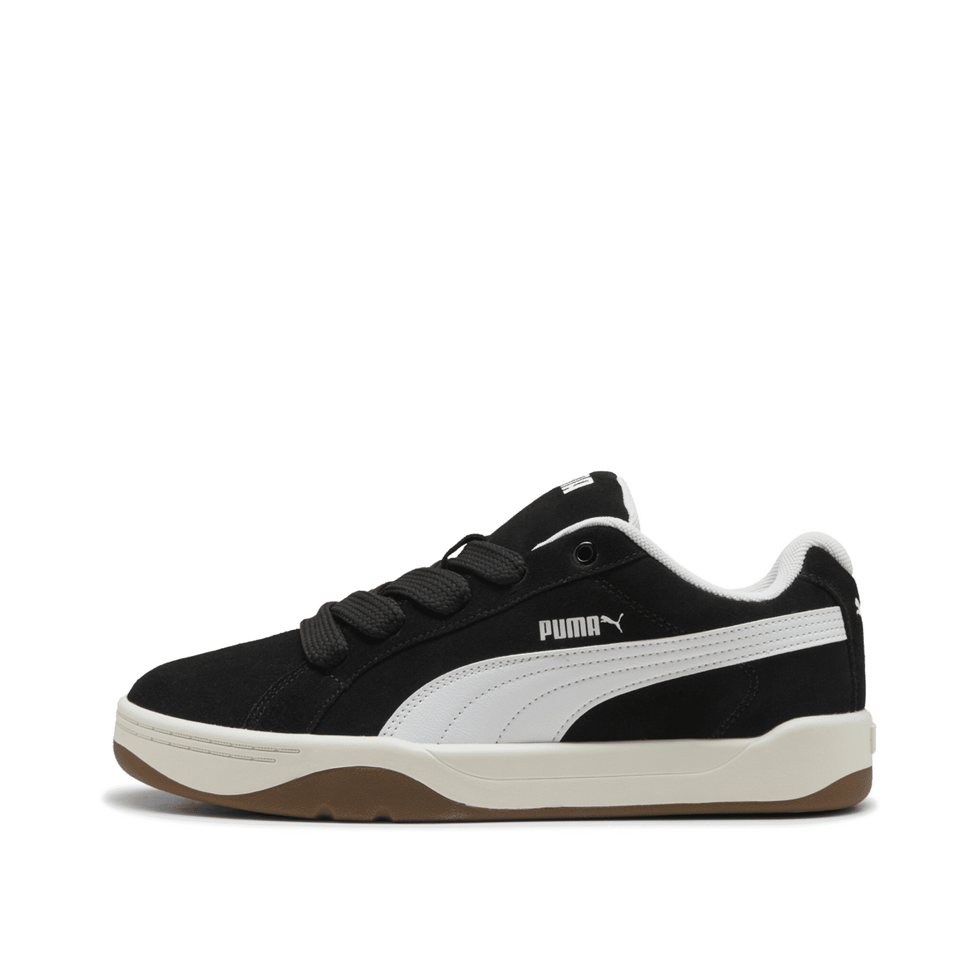 PUMA Park Lifestyle Easy Suede "Black/White/Gum" | 400707-14