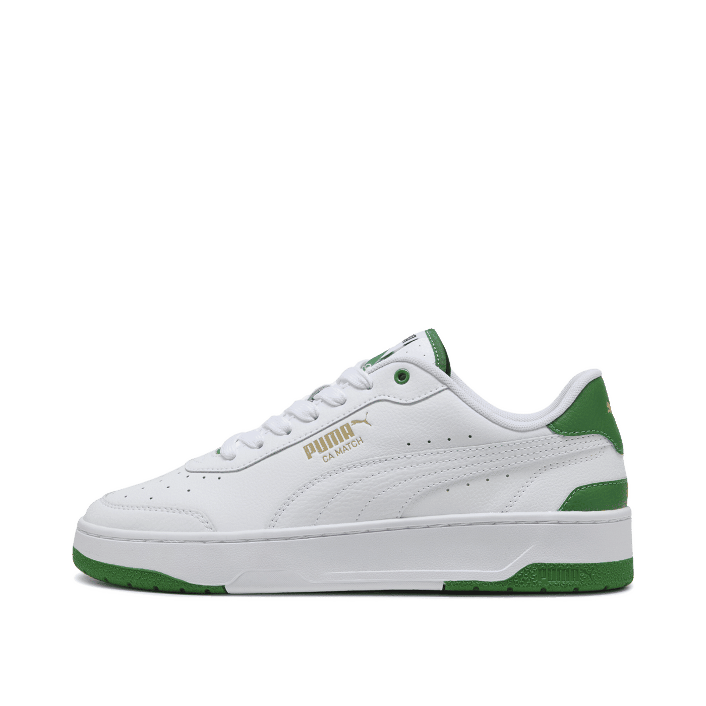 PUMA CA Match "White/Archive Green" | 400779-01