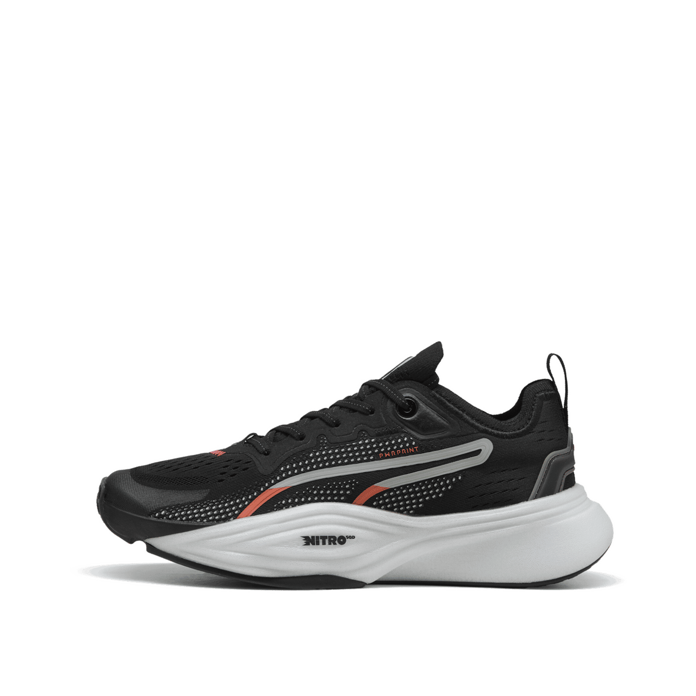 PUMA PWR NITRO SQD 2 "Black/Gray Echo/Glowing Red" | 310150-12