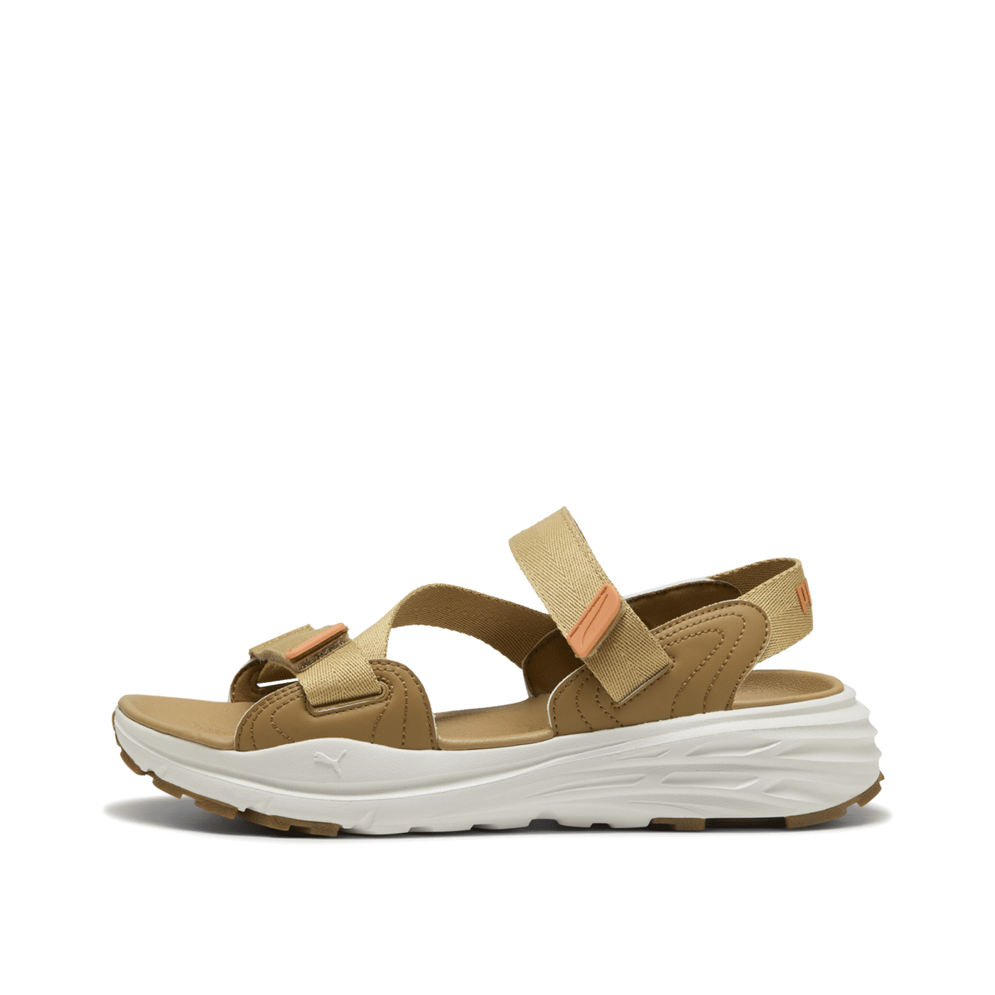 Puma Hypnotic Sandals "Coffee Milk, Melon Glow, Aged Copper" | 404844-03