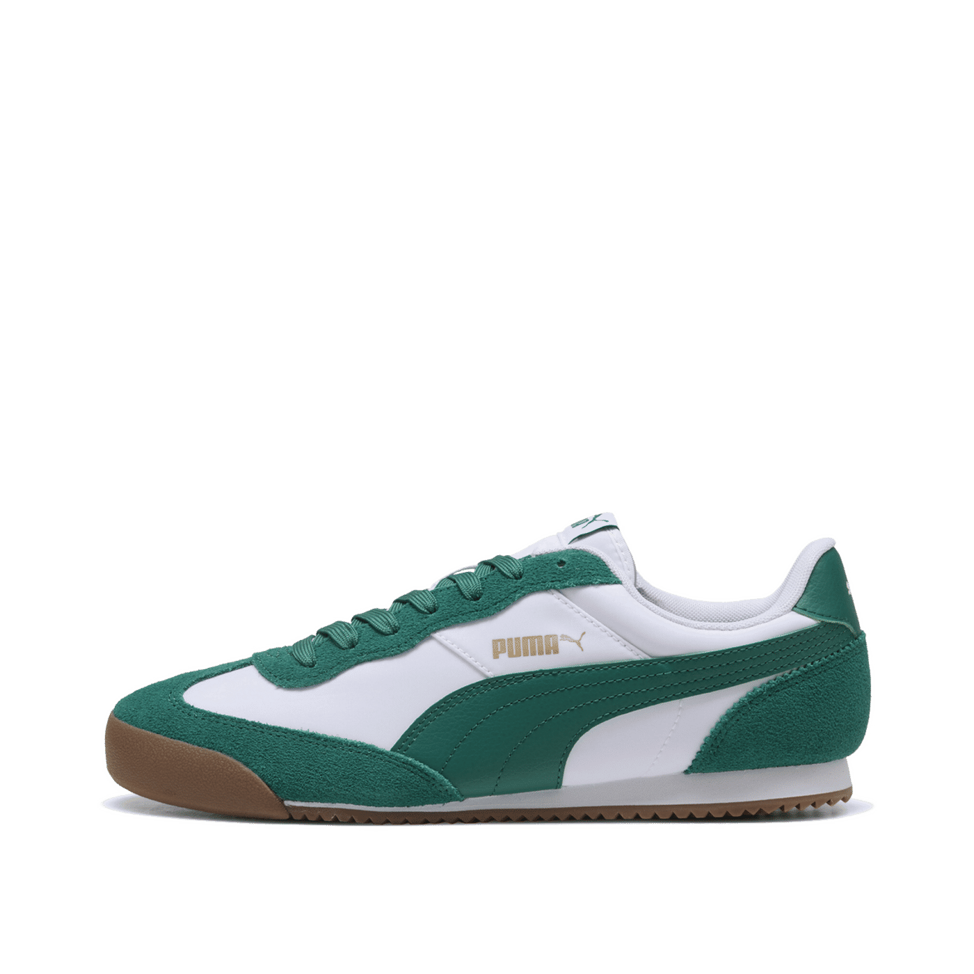 PUMA Bootero "White/Wild Green/Gold" | 408133-01