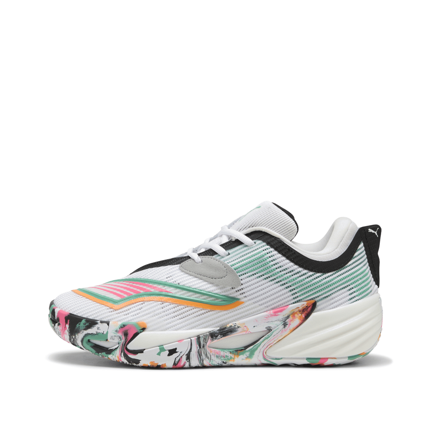 PUMA All-Pro NITRO 2 "White/Vibrant Green" | 312846-01