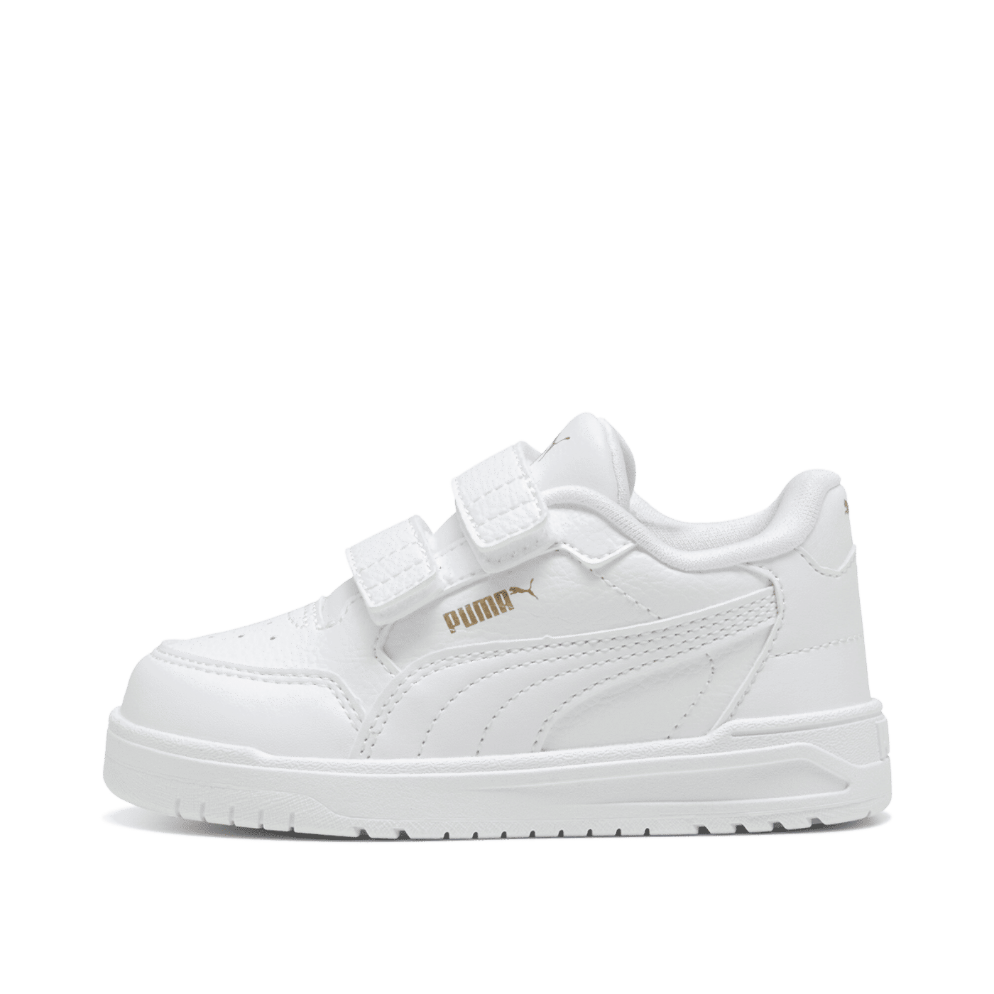 Puma Shuffle Downtown "White/Gold" | 403741-01