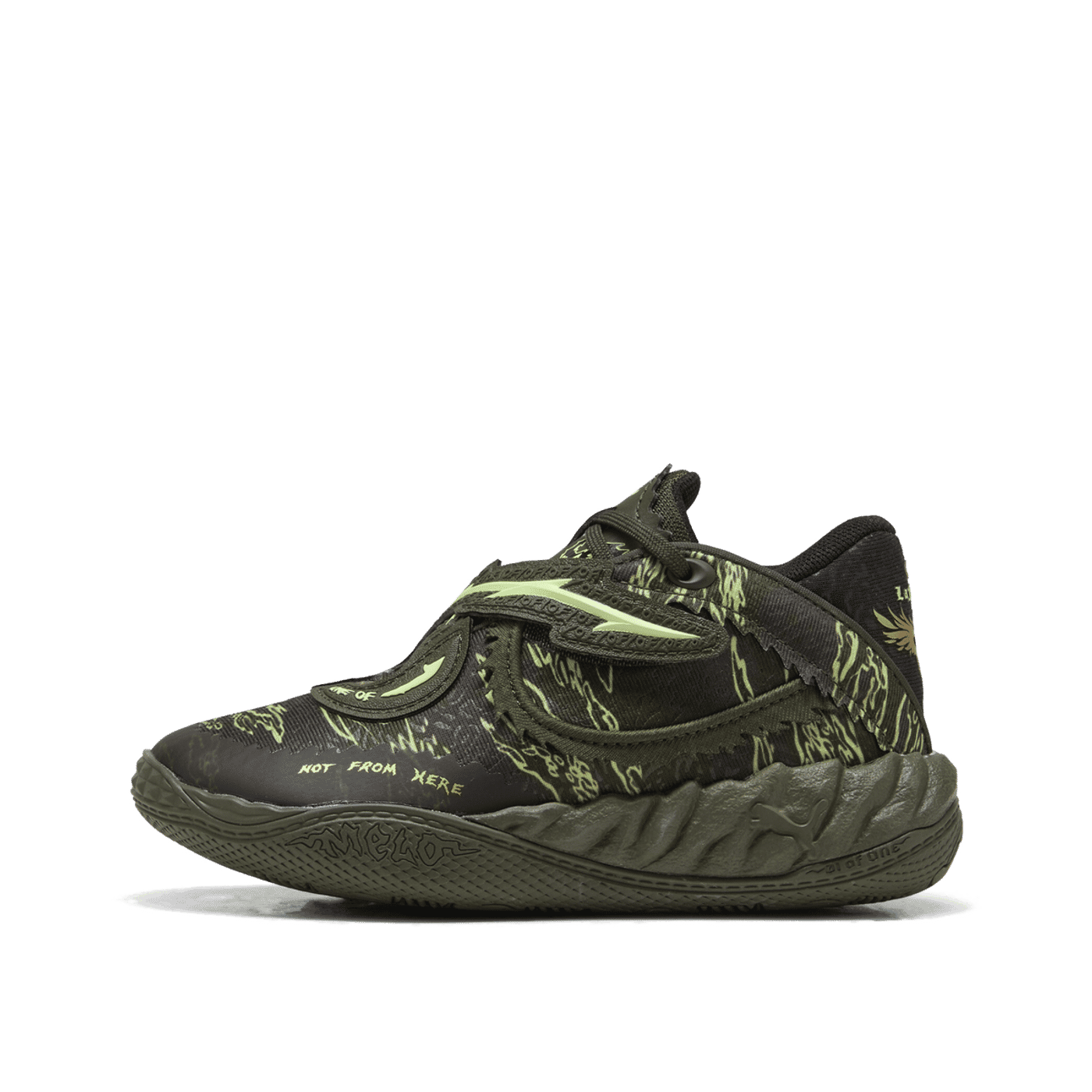 PUMA MB.05 Camo Mid "Dark Olive/Fizzy Light/Black" | 313466-01