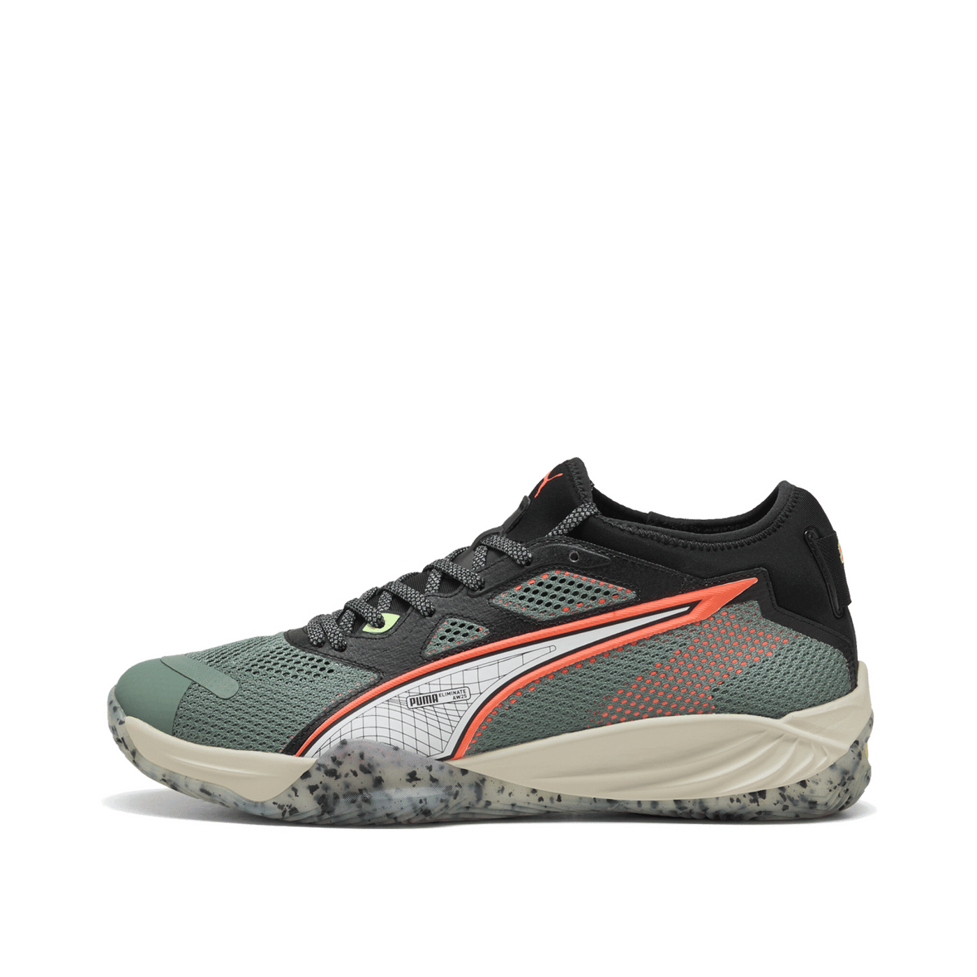 Puma Eliminate NITRO SQD 4 "Eucalyptus/Black/Glowing Red" | 108568-01