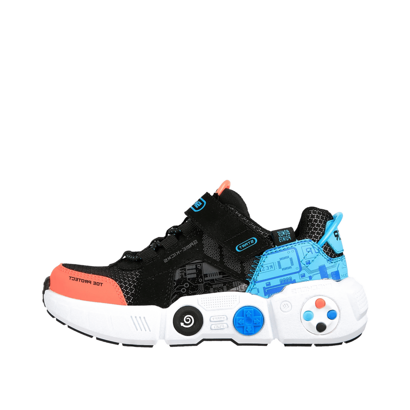 Skechers Game Kicks Gametronix "Black" | 402260LBKMT