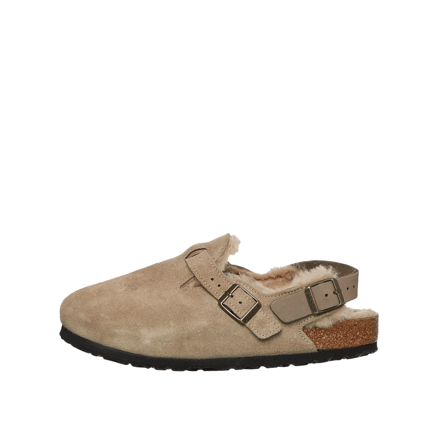 Birkenstock Tokio Shearling Clog "Taupe" | 1028349