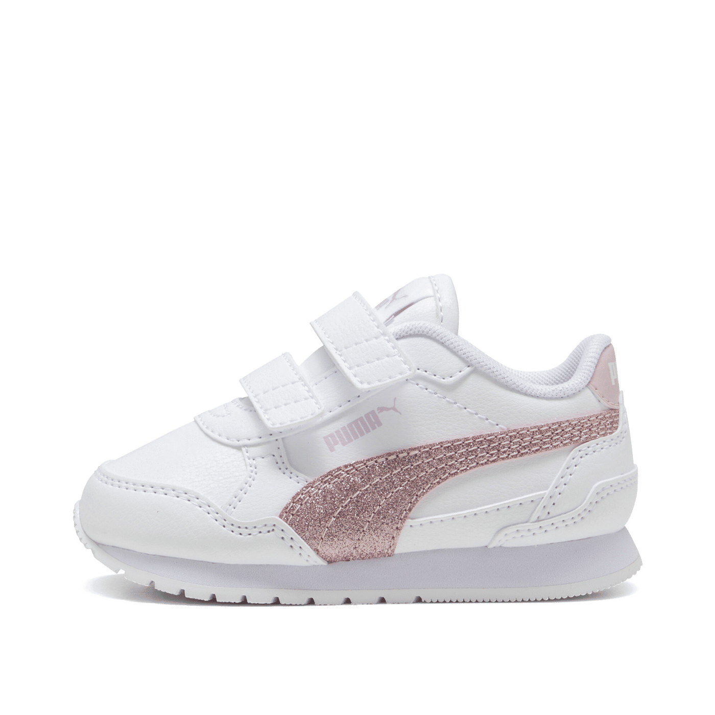 PUMA ST Runner v4 Glitter "White/Copper Rose/Rose Mauve" | 401592-02
