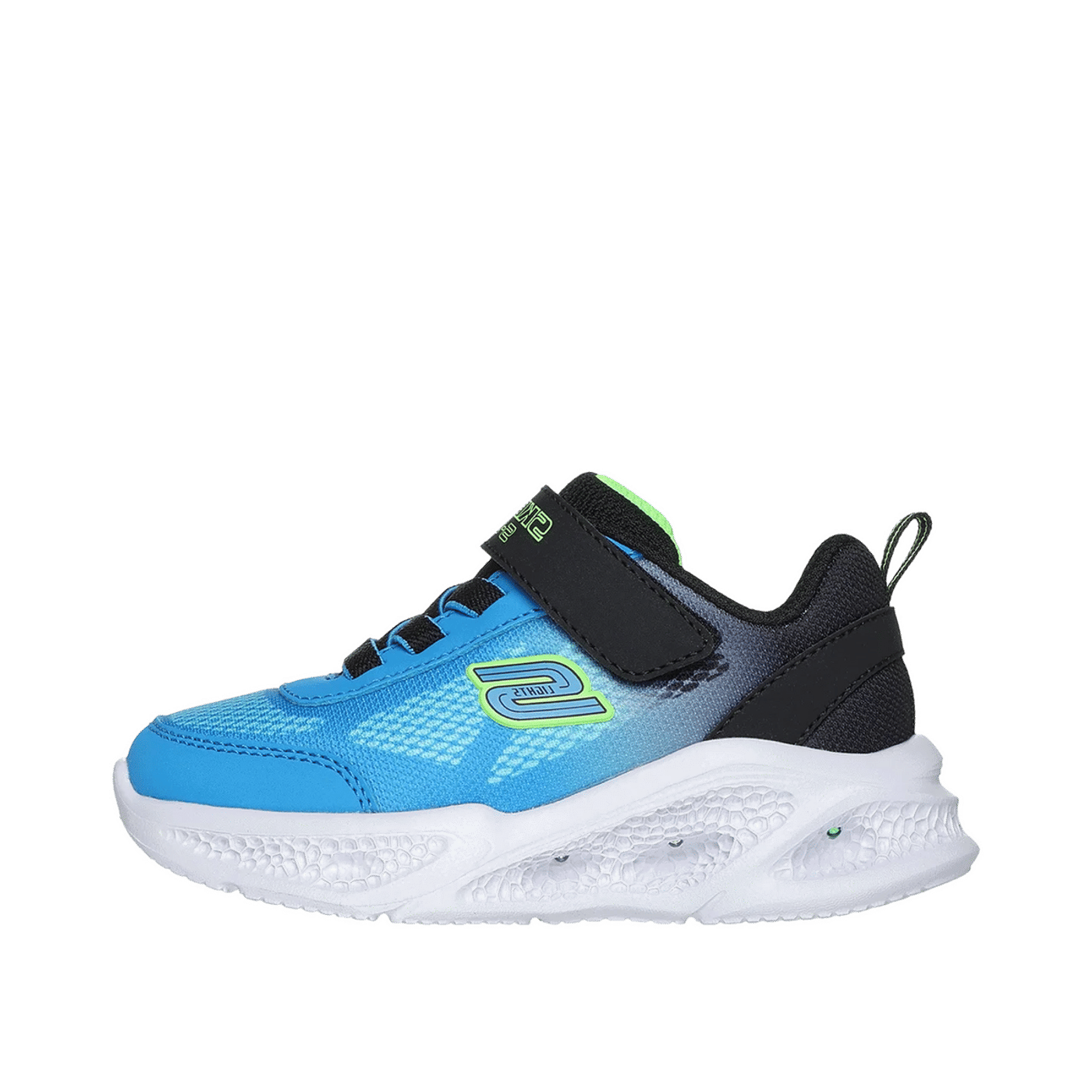 Skechers Meteor-Lights "Black/Blue" | 401495NBKBL