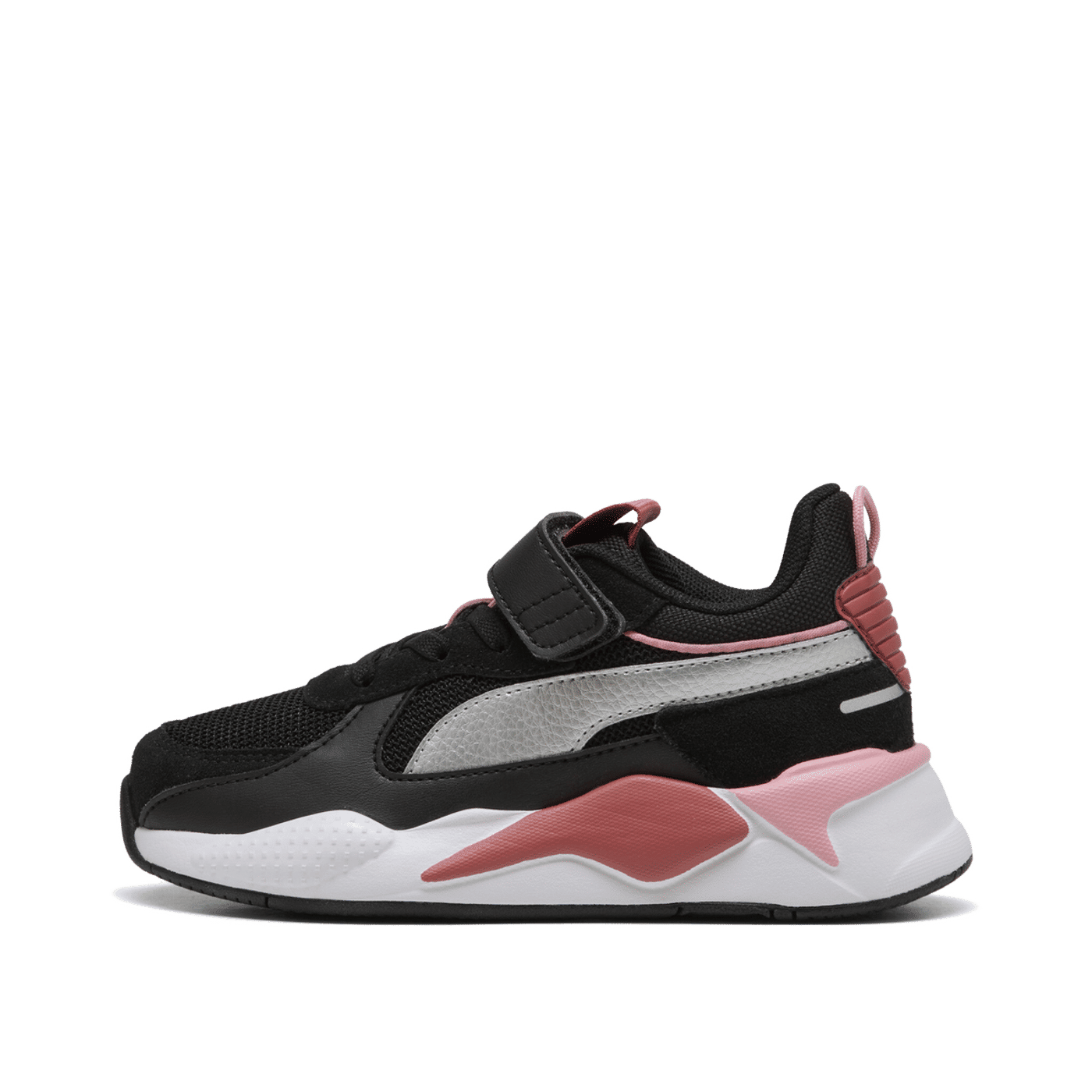 PUMA RS-X Metallic Alternative Closure+ Kids "Black/Exotic Red" | 391985-12