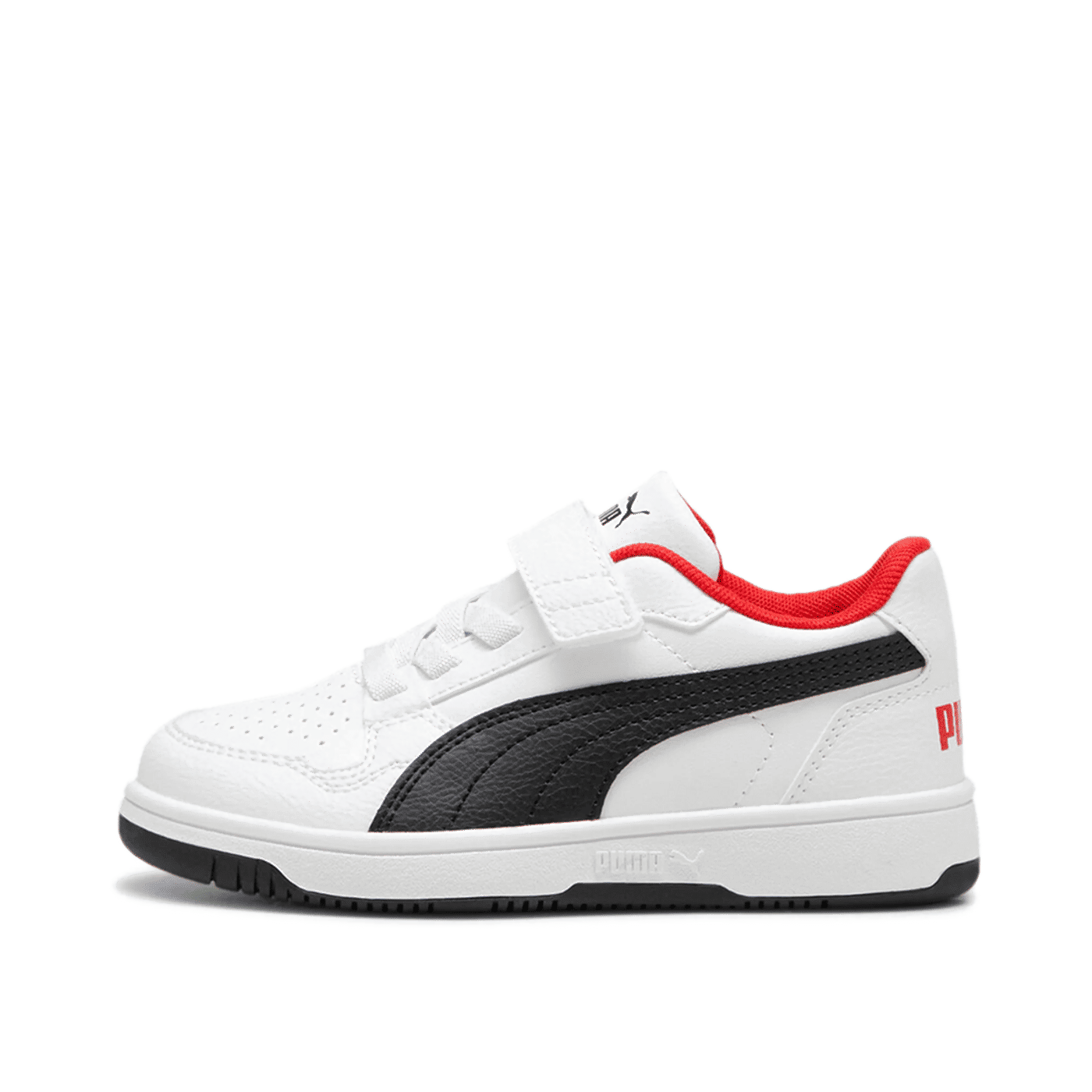 Puma Rebel L AC Infant "White/Black/Red" | 398996-08