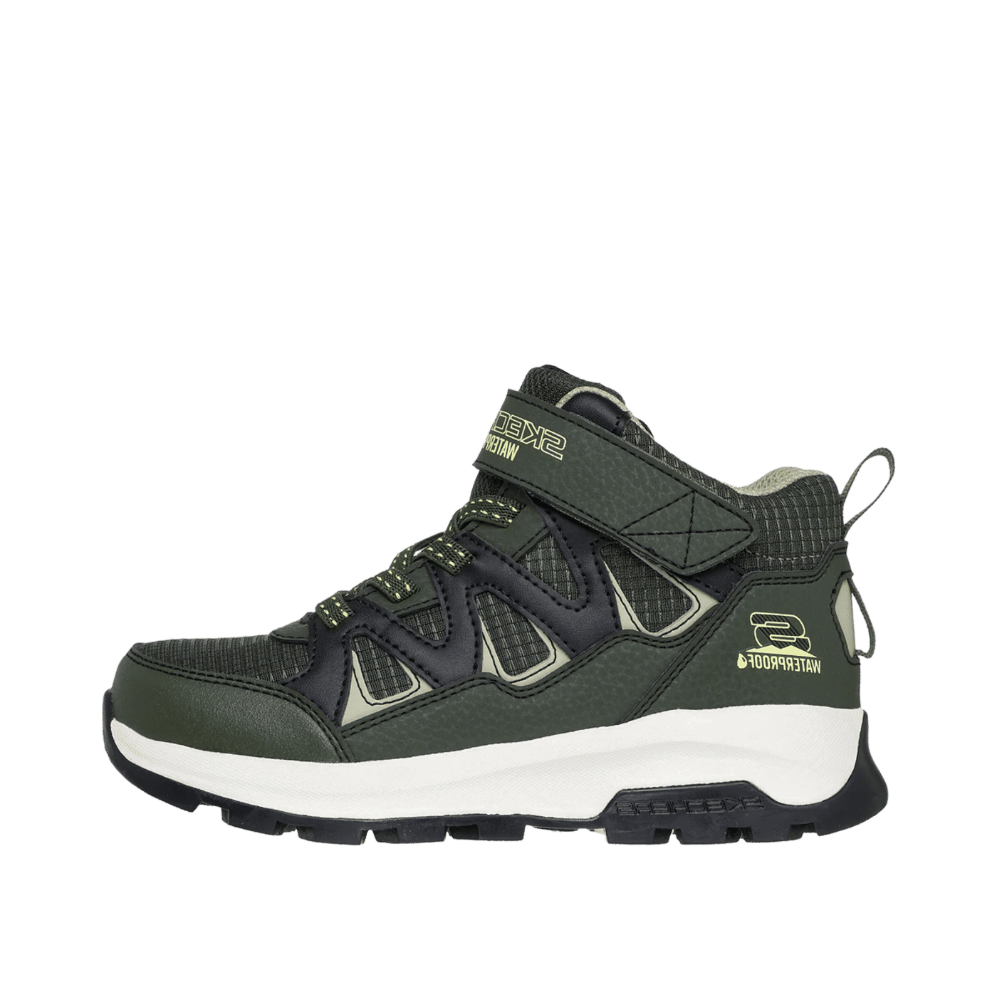 Skechers Waterproof Storm Blazer "Drizzle Squad" "Olive/Black" | 406377LOLBK