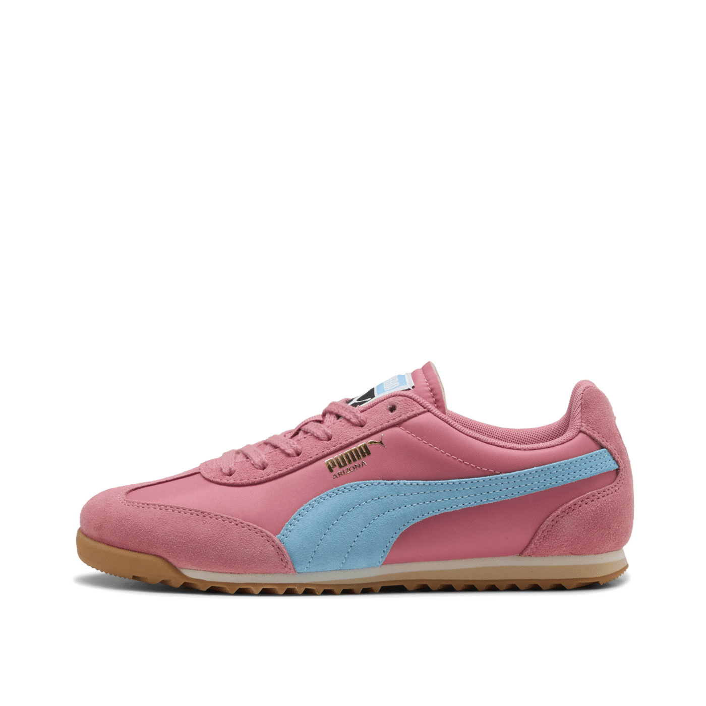 PUMA Arizona Slide "Wild Pink/Vibrant Blue/Gum" | 398682-33