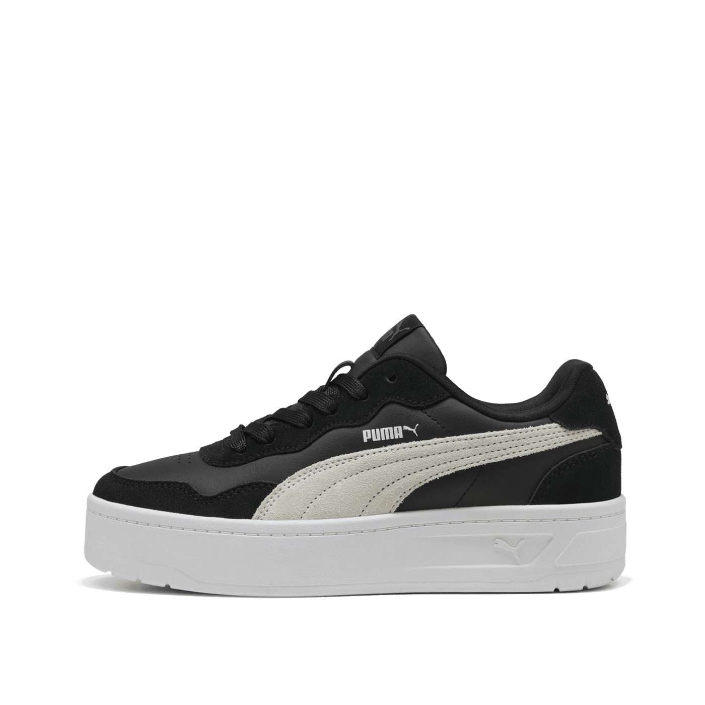 PUMA Court Lally Skye Suede "Black/White" | 400735-03