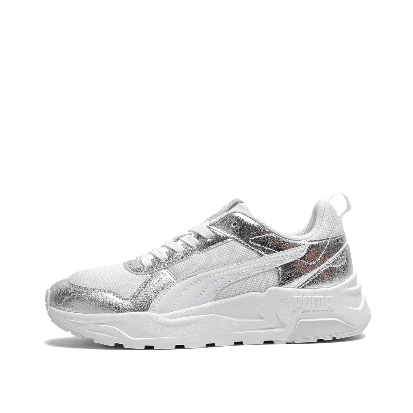 PUMA Trinity 2 Metallic Whisper "White/Silver/Feather Gray" | 404746-01