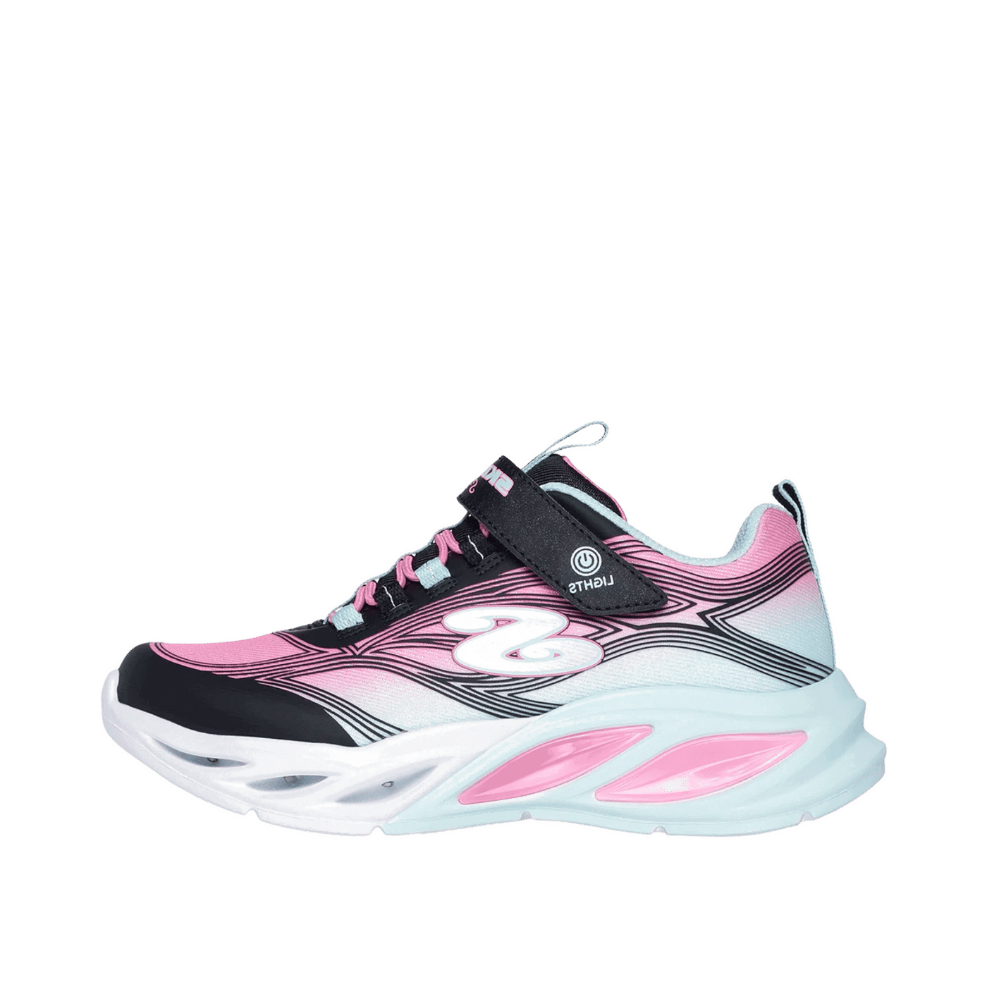 Skechers S-Lights "Cosmic Glow" | 303712LBKMT