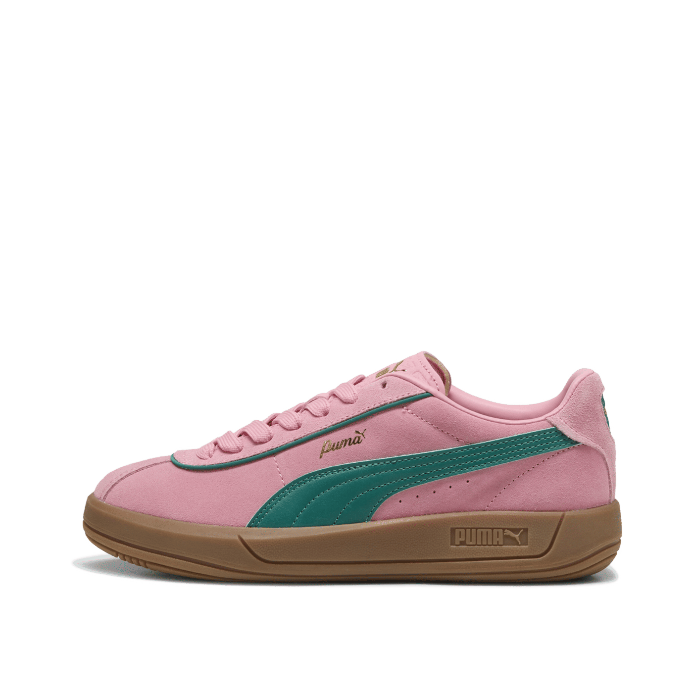 PUMA Club Klassika Sd "Pinkscape/Wild Green/PUMA Gold" | 400718-07