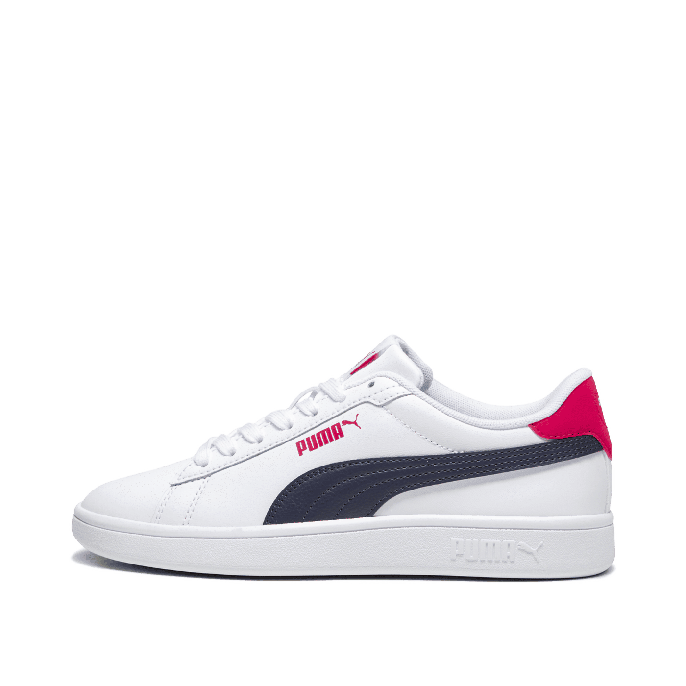 PUMA Smash 3.0 "White/Navy/Red" | 392031-11