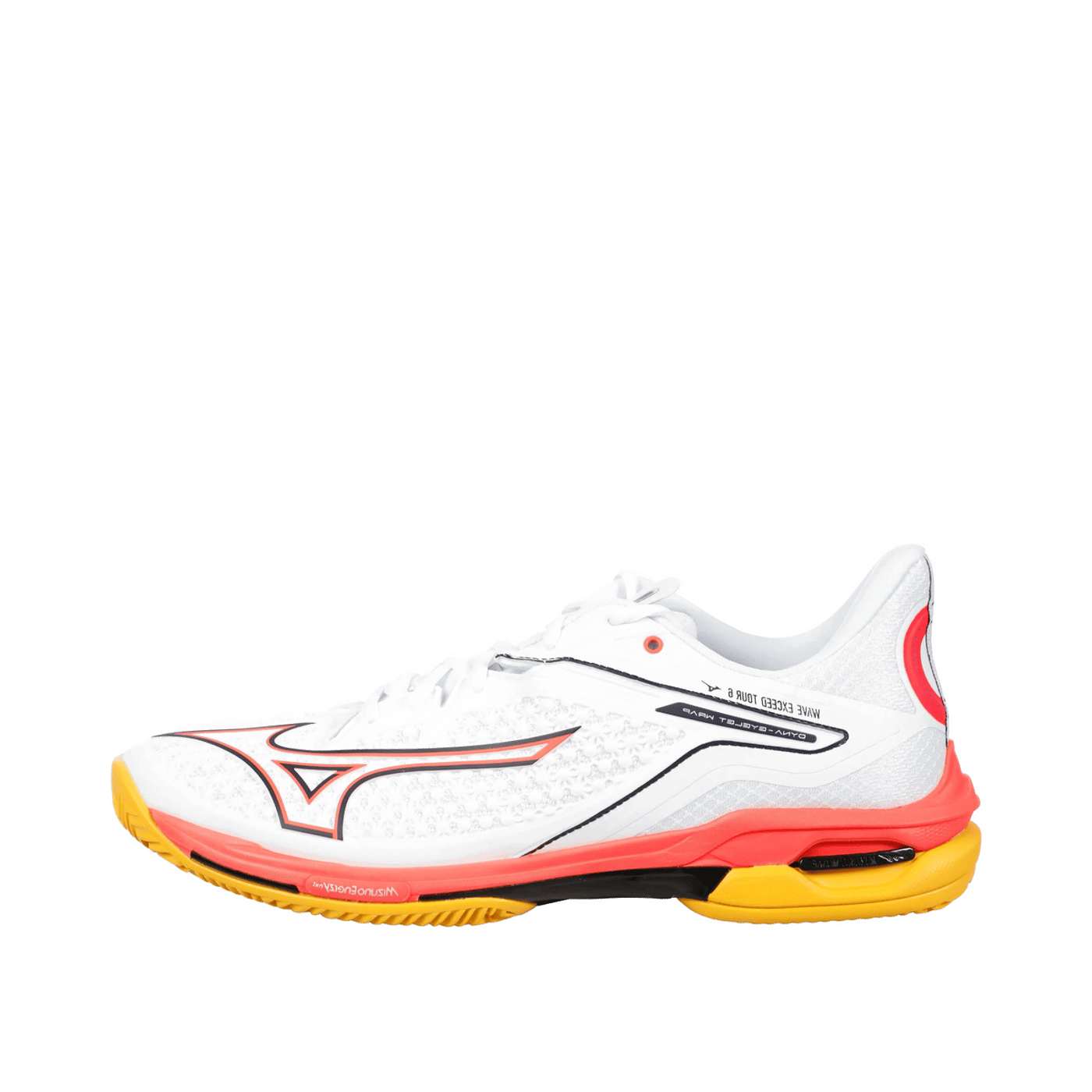 Mizuno Wave Exceed Tour 6 CC "White/Fiery Coral 2/Citrus" | 61GC247460