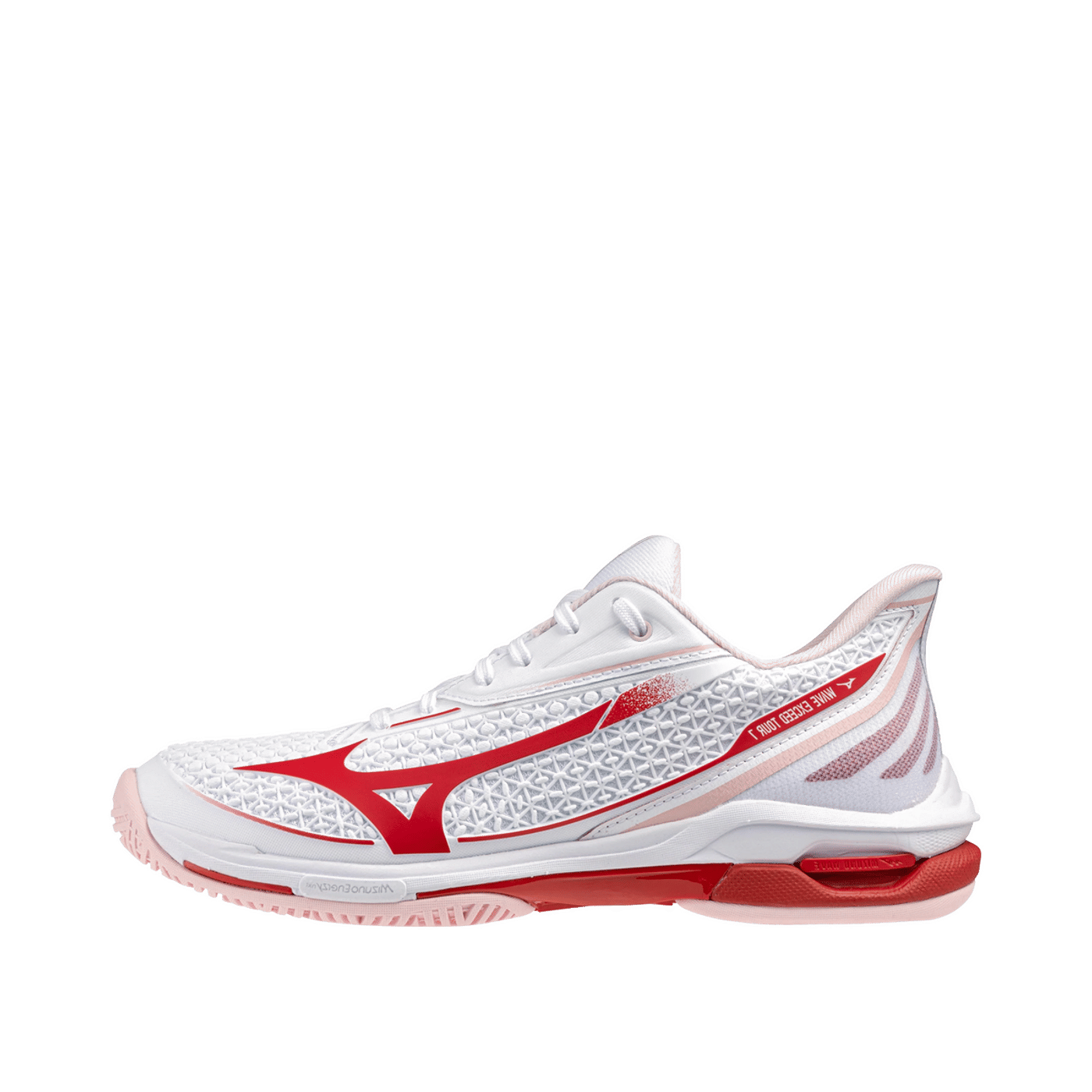 Mizuno WAVE EXCEED TOUR 7 AC "White/Fiery Red/Pink" | 61GA267162