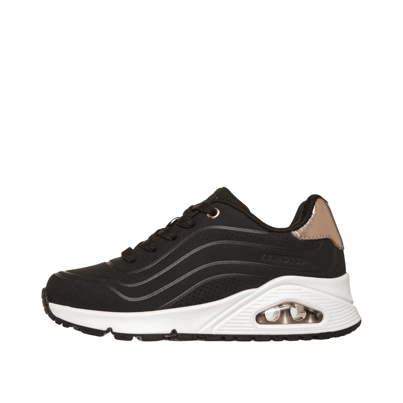 Skechers UNO Gen1 "Shimmer Wave" | 310286LBLK