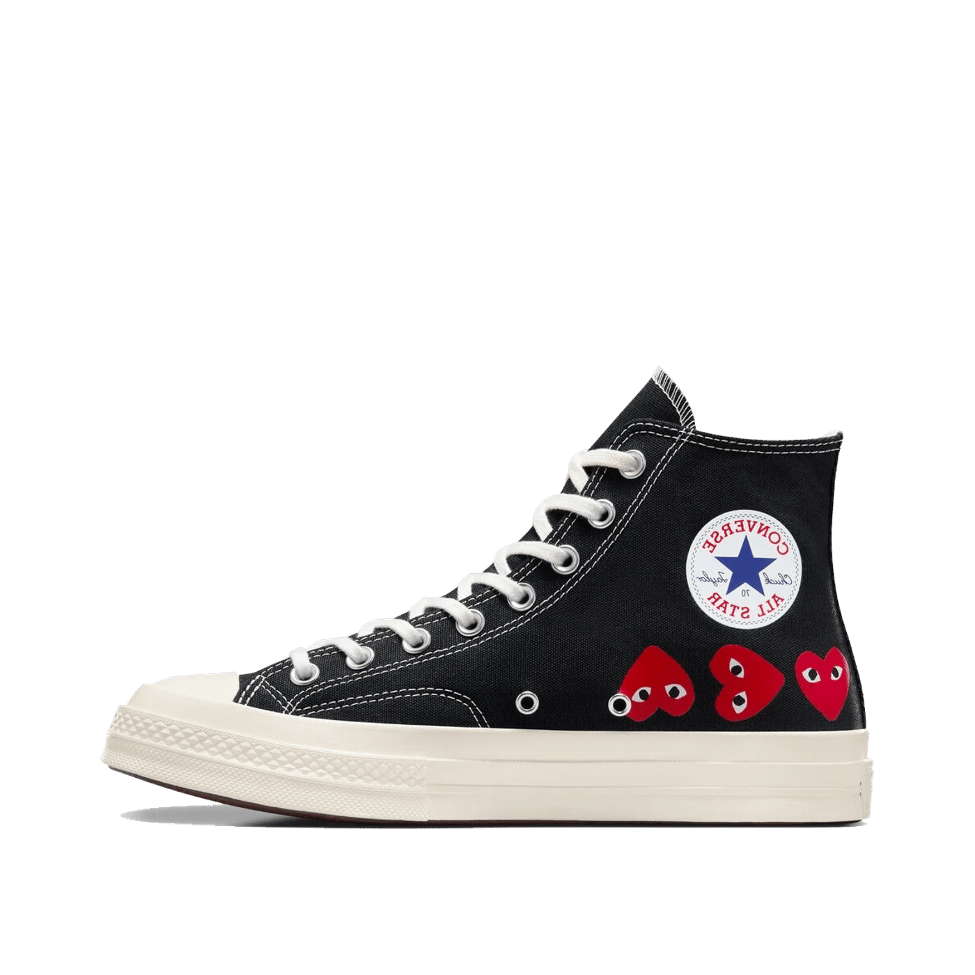 Converse x Comme des Garçons PLAY Chuck 70 "Multi Heart" | A08147C