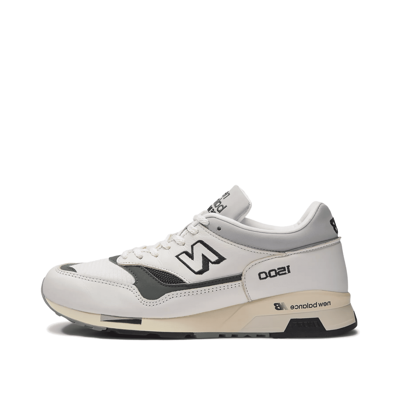 New Balance 1500 Made In UK "White/Green/Black/Grey" | U1500WHG