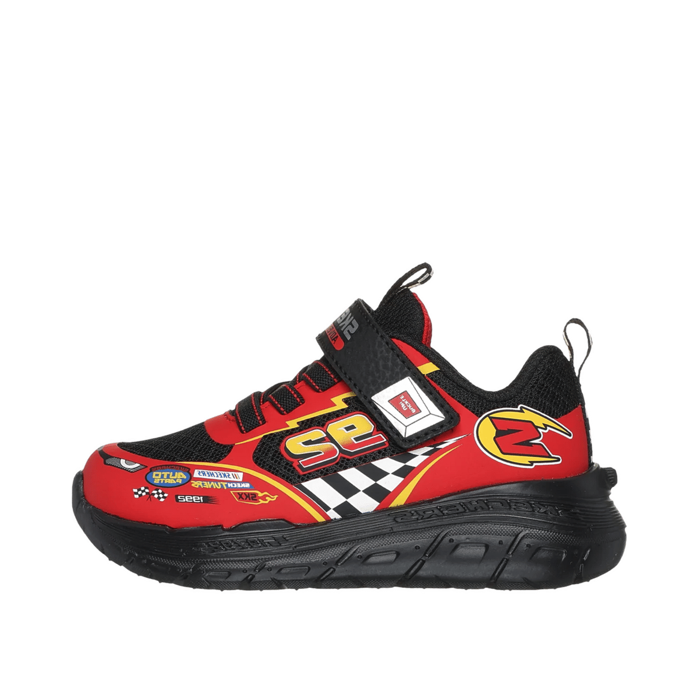 Skechers Skech Tracks "Black/Red" | 402303NBKRD