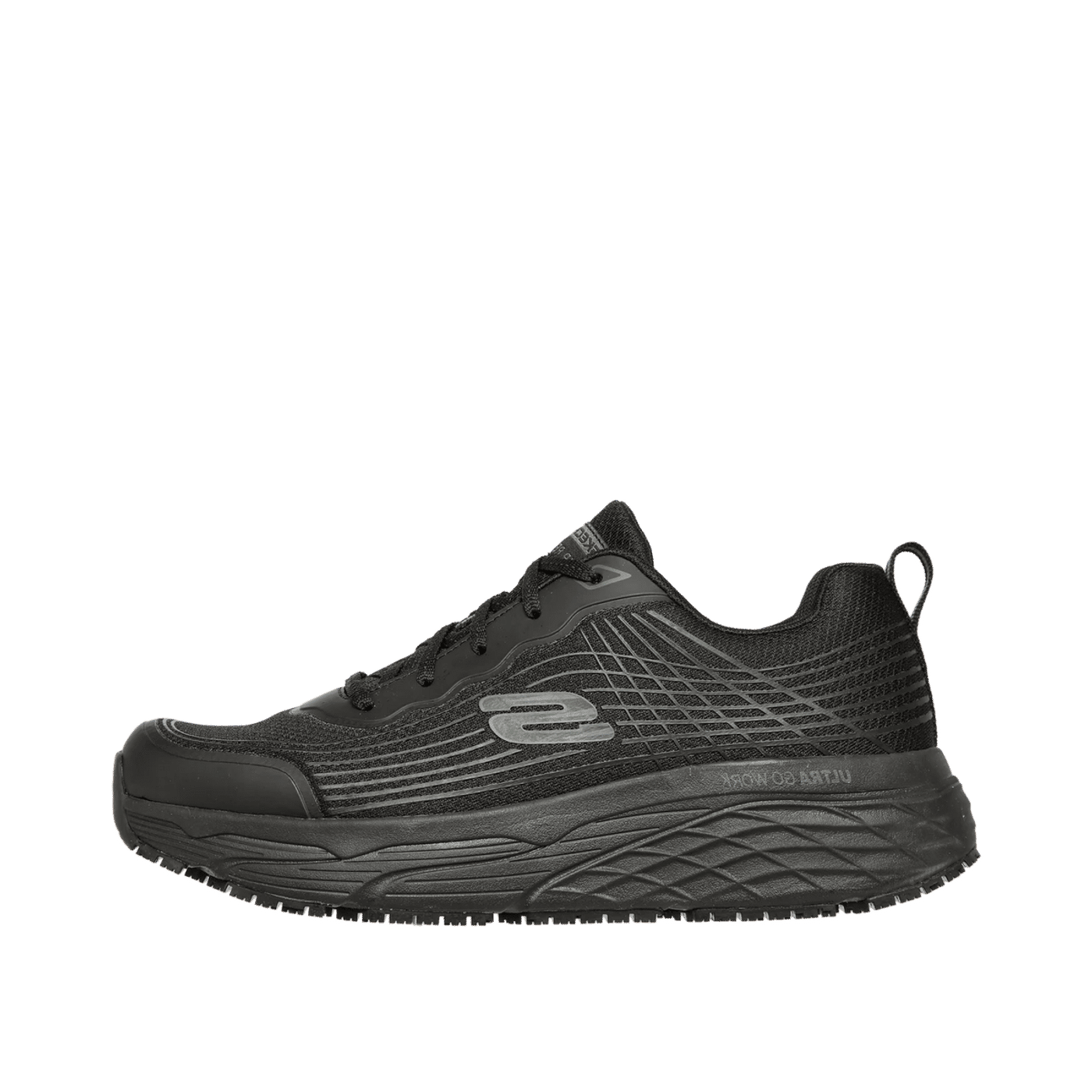 Skechers Work Max Cushioning Elite SR Rytas CM "Black" | 200021ECBLK