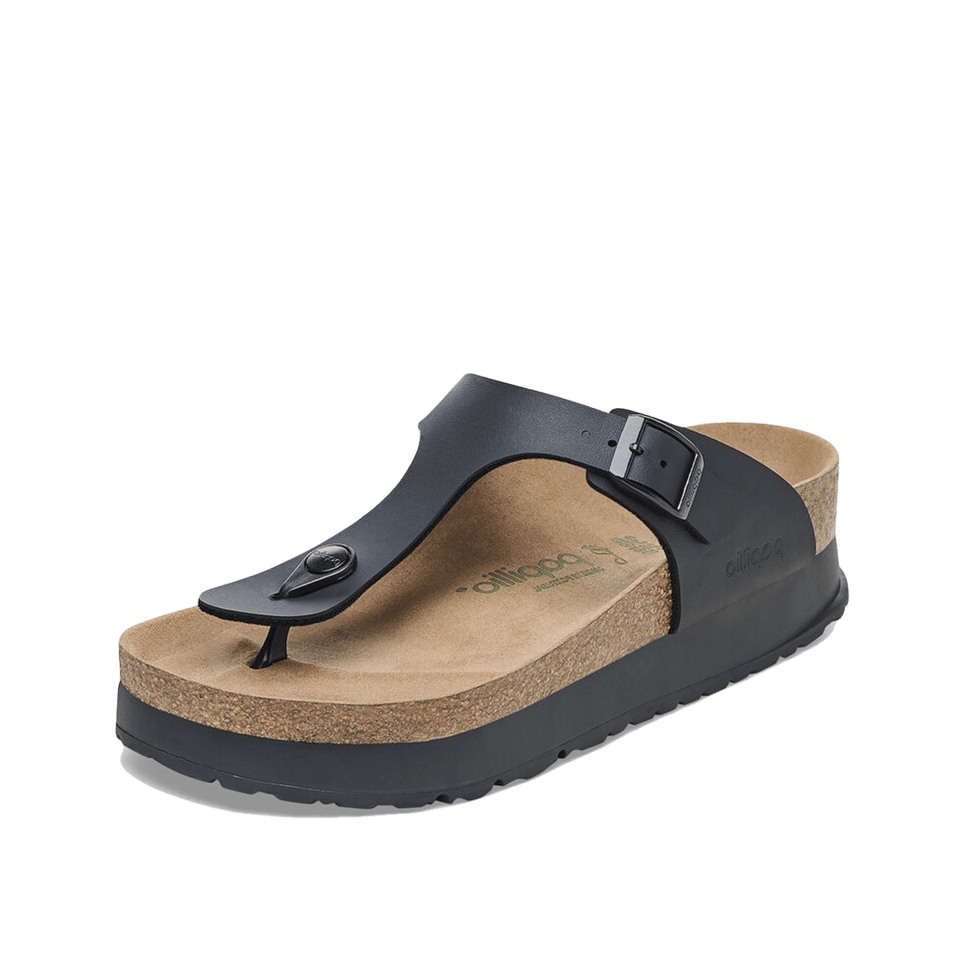 Birkenstock Gizeh Flex Platform "Black" | 1027367