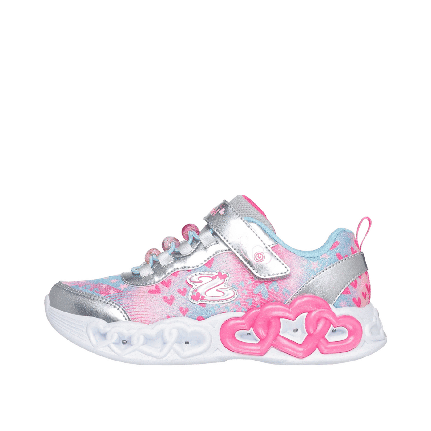 Skechers Infinite Heart Lights "Heart Jewels" | 303261LSMLT