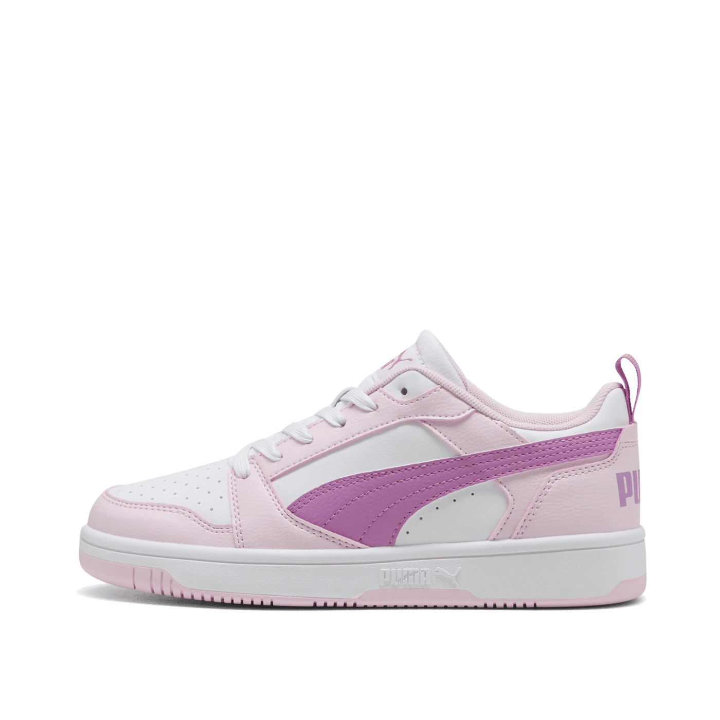 Puma Rebound V6 Low "Pearl Pink/Mauve Pop/White" | 393833-35