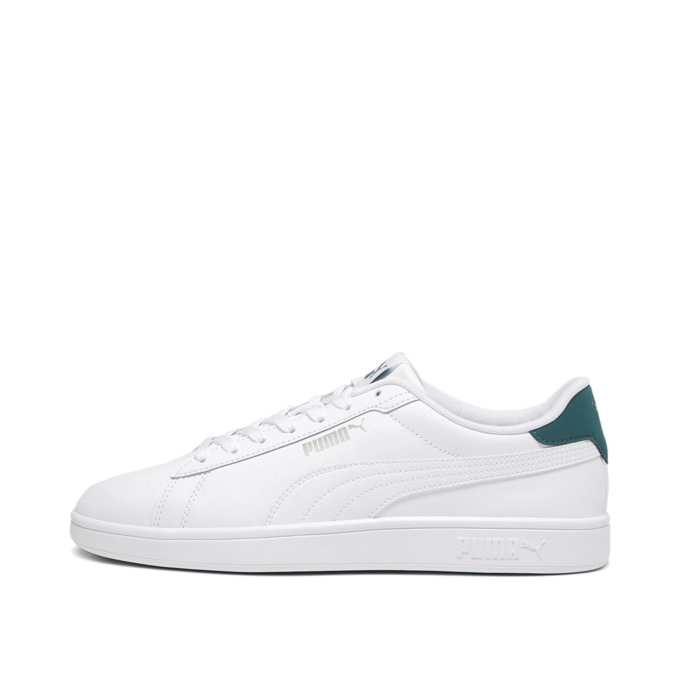 PUMA Smash 3.0 "White/Malachite/Gold" | 390987-14